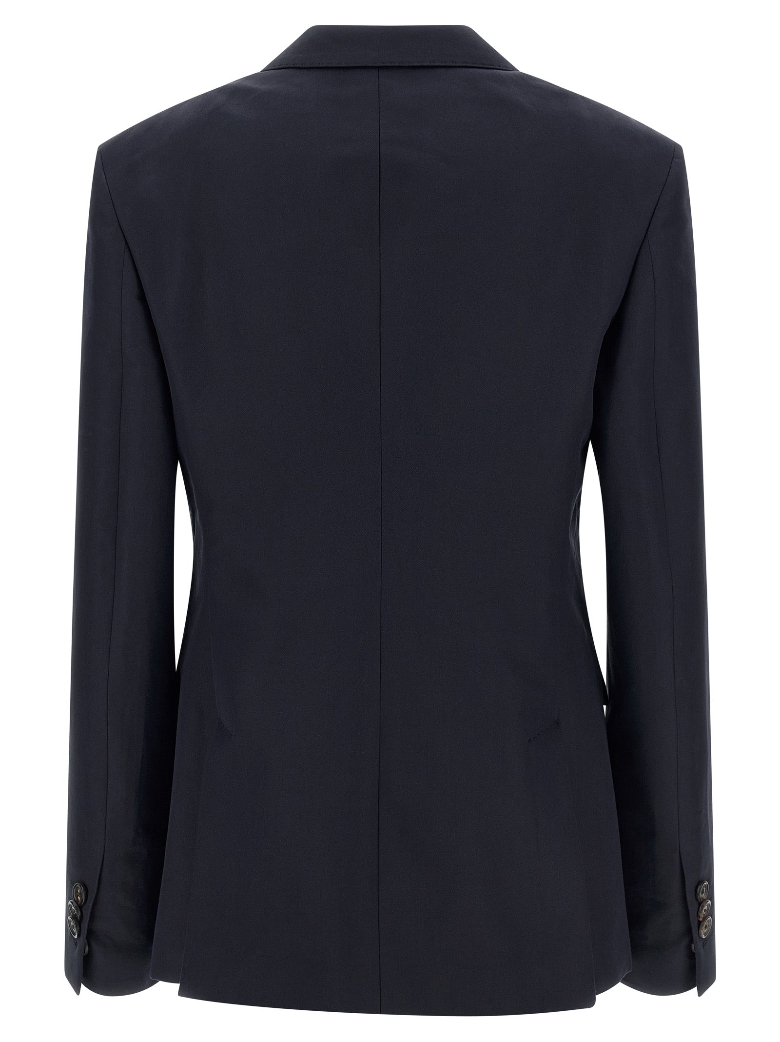 Blue Cotton Blazer