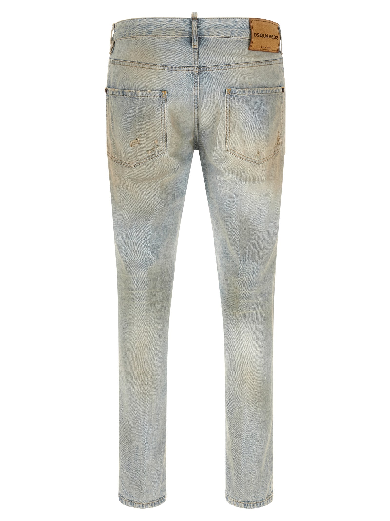 Blue Cotton Jeans Denim