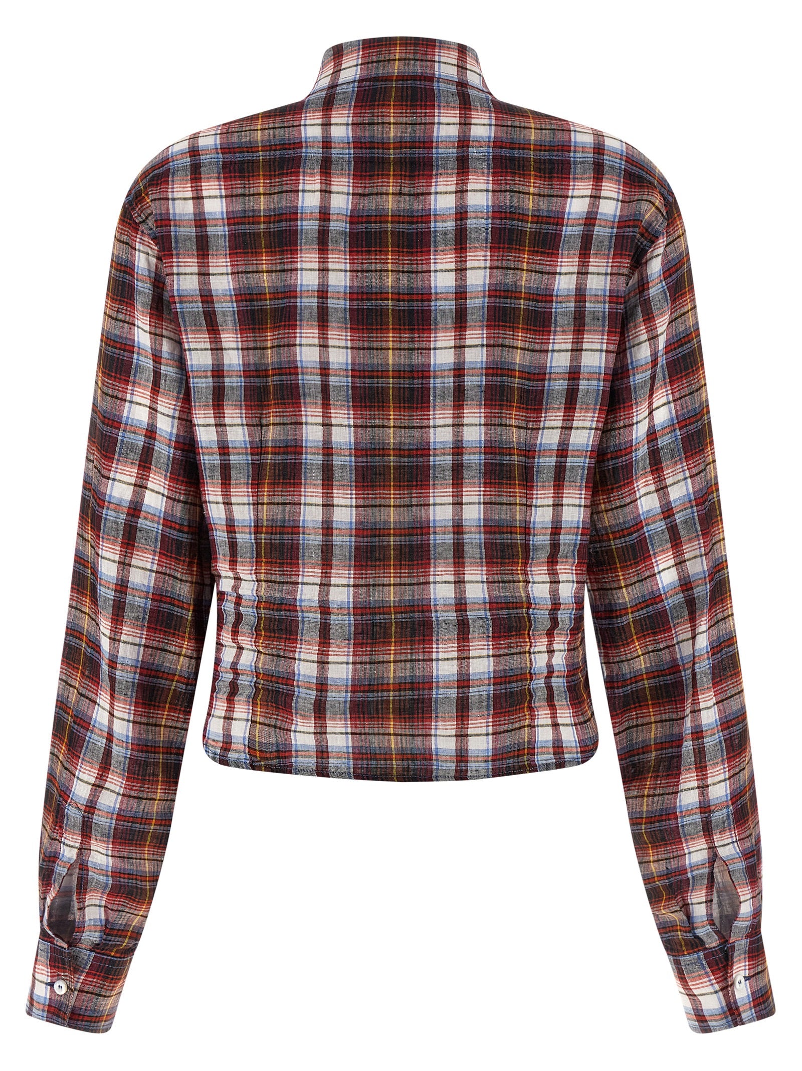 Multicolor Linen Blouse