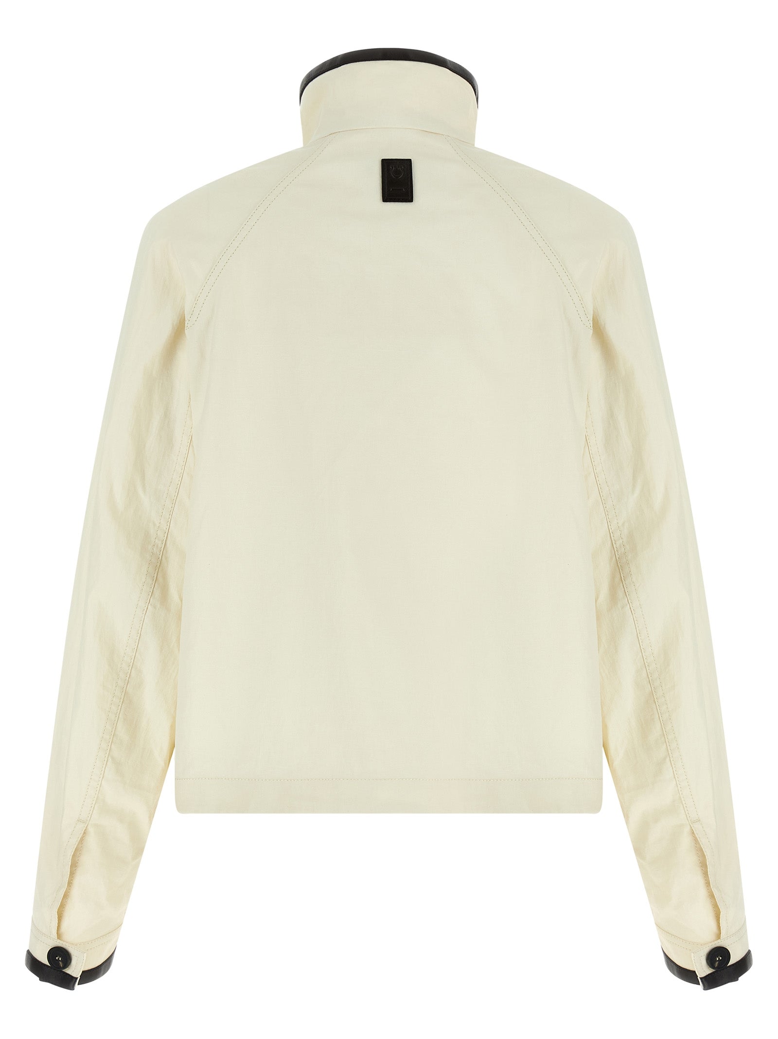 Veste longue Ferragamo en lin blanc