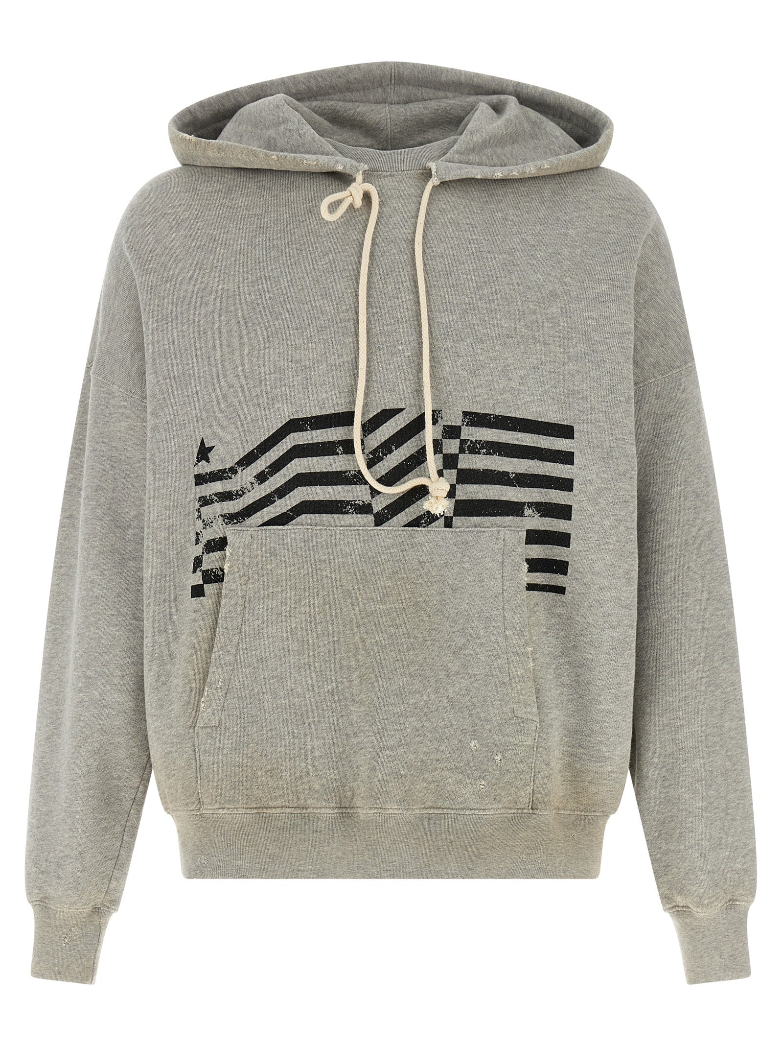 Sweat-shirt Golden Goose en coton gris