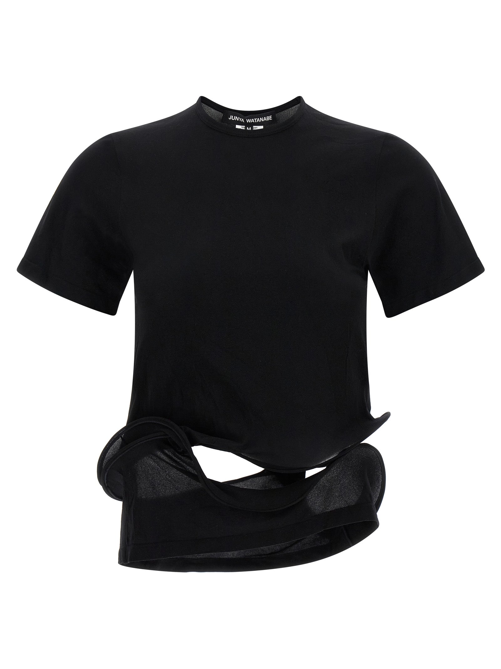 Black Nylon T-Shirt