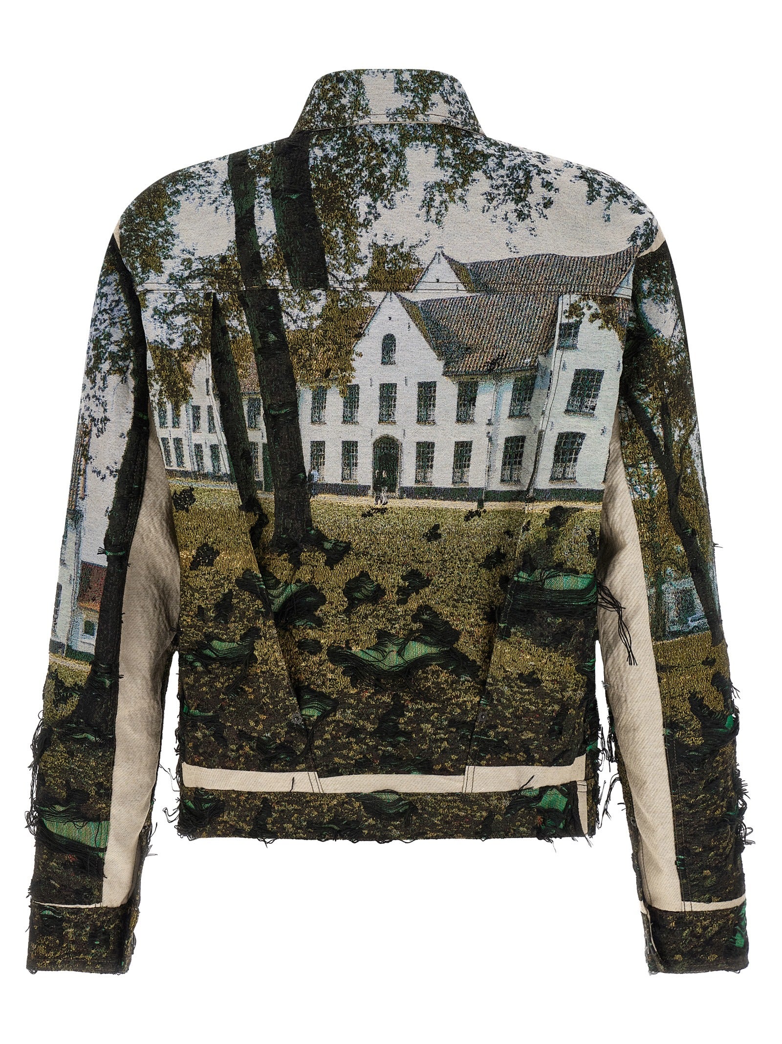 Multicolor Polyester Jacket