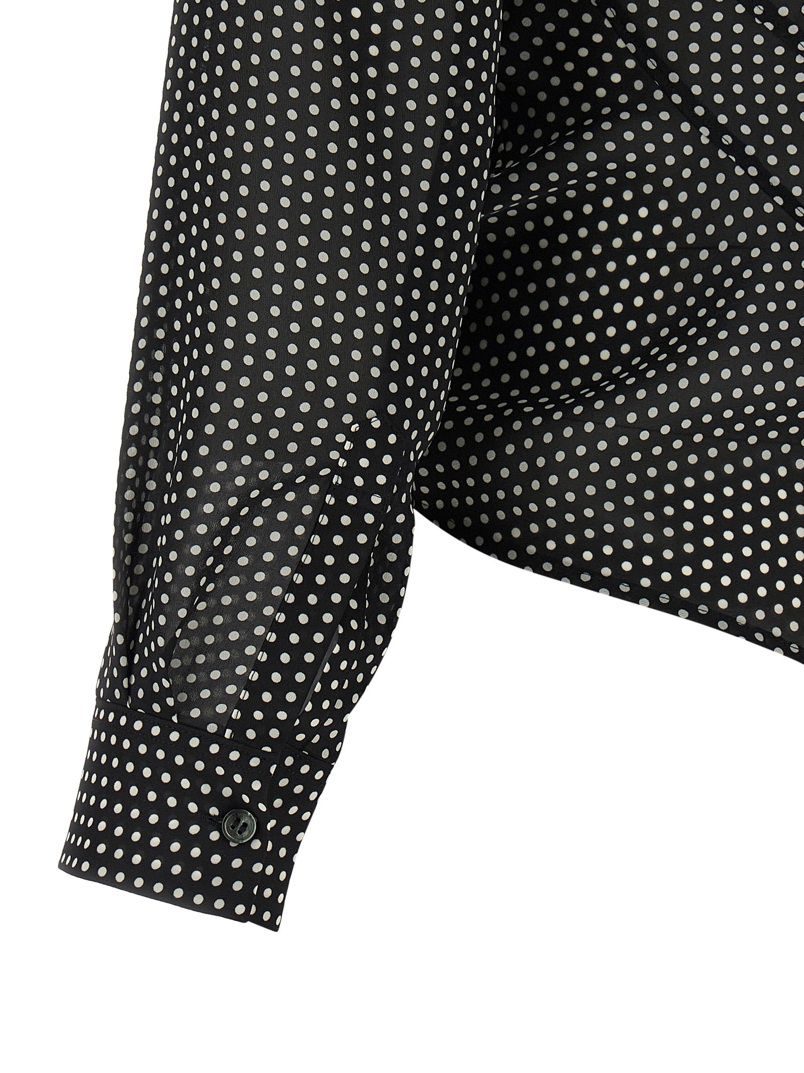 Bicolor Polyester Blouse