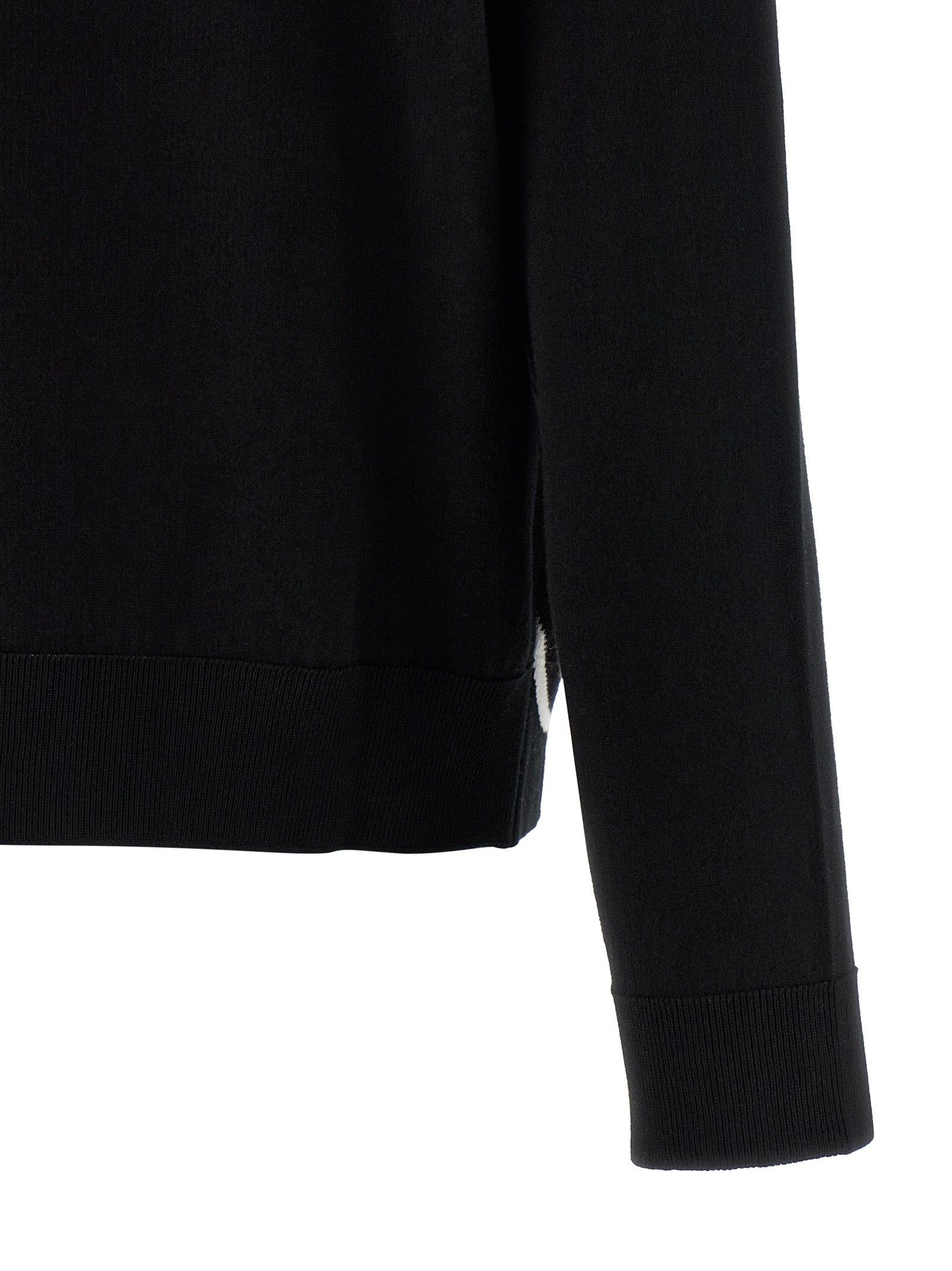 Bicolor Cotton Cardigan