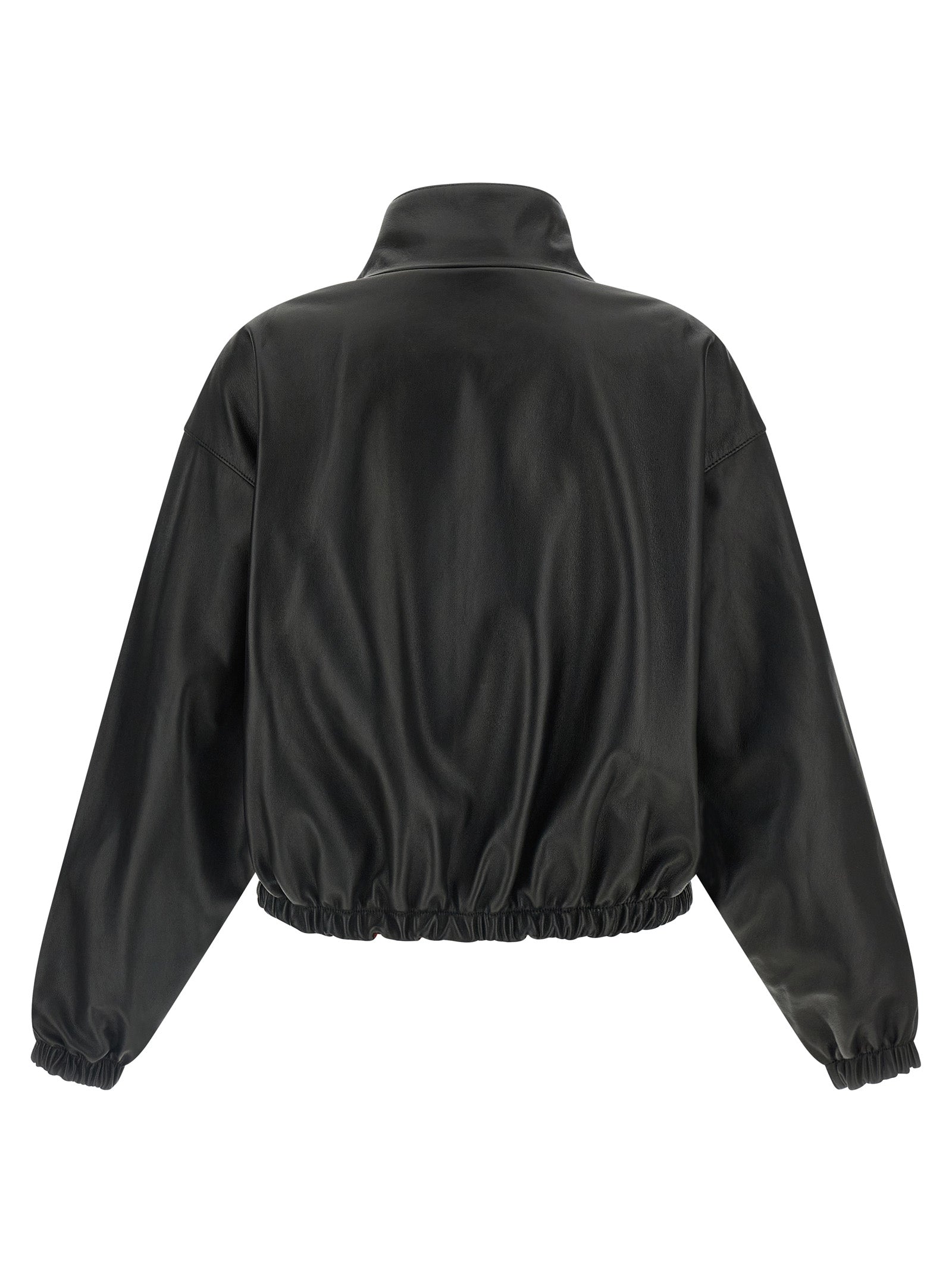 Black Lamb Leather Leather Jacket