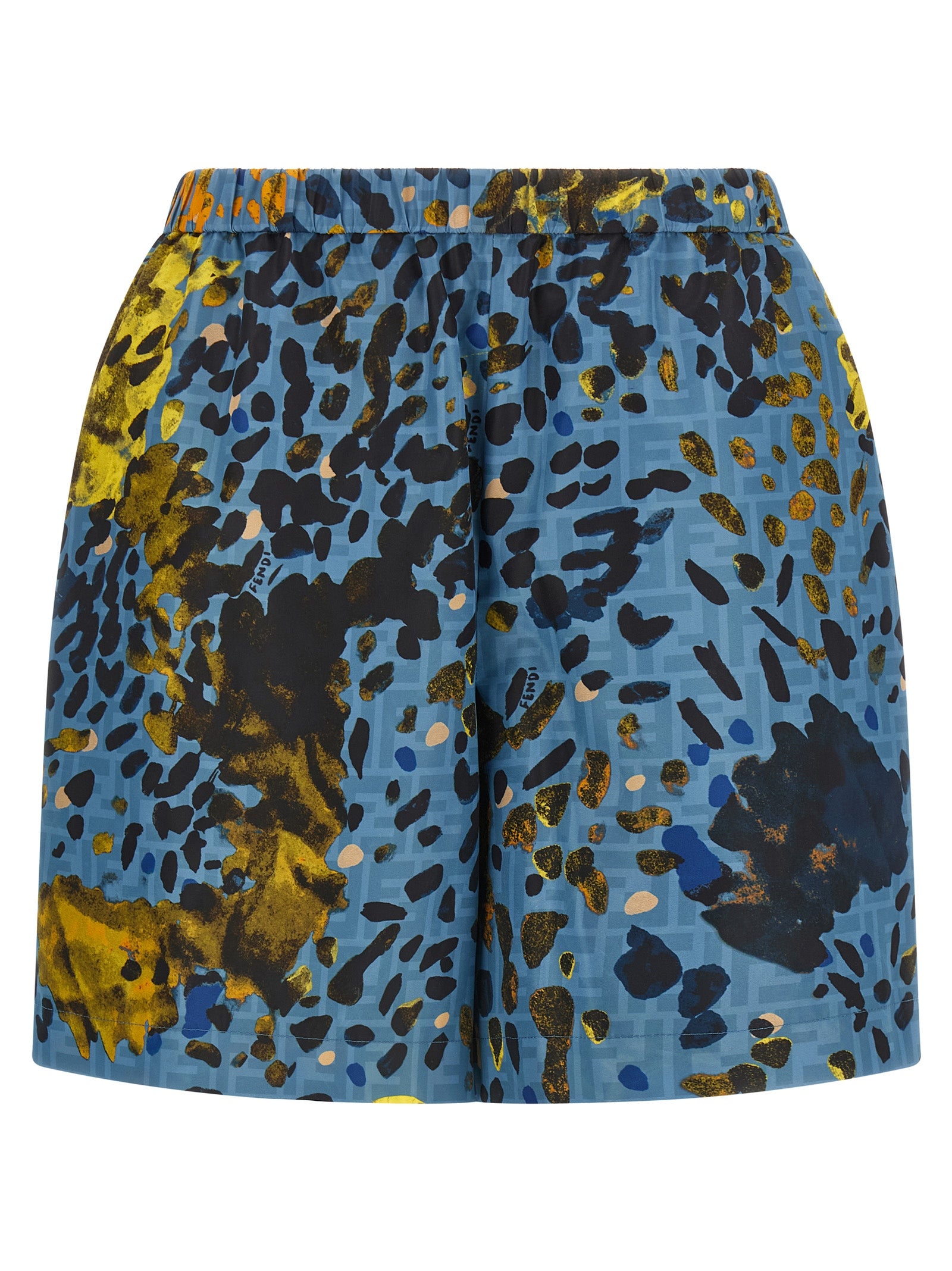 Fendi Blue Bermuda Shorts