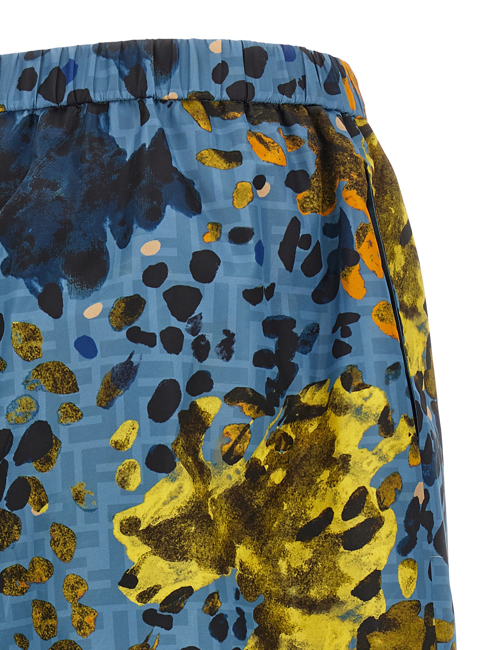 Fendi Blue Bermuda Shorts
