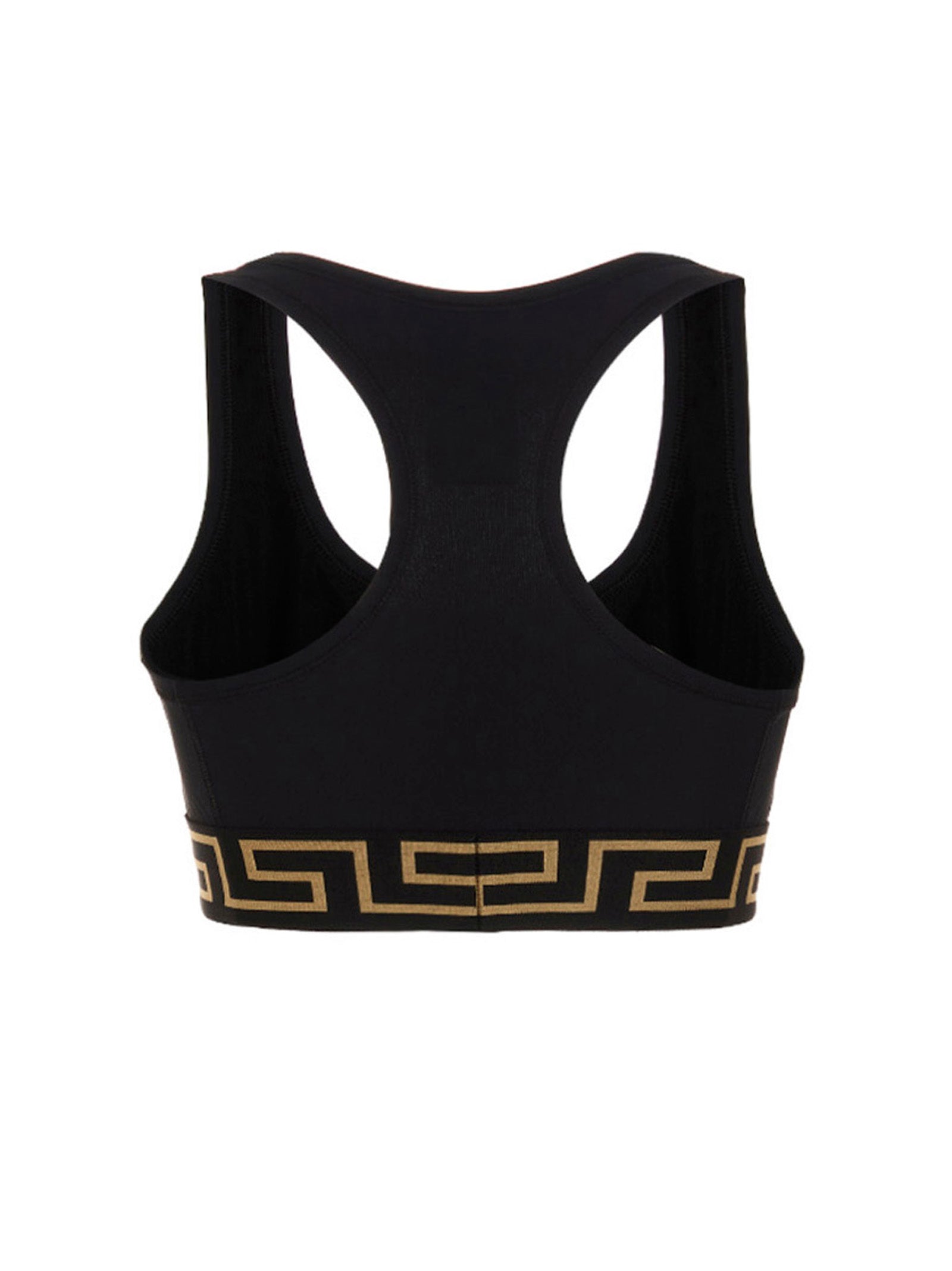 Black Polyamide Sport Bra