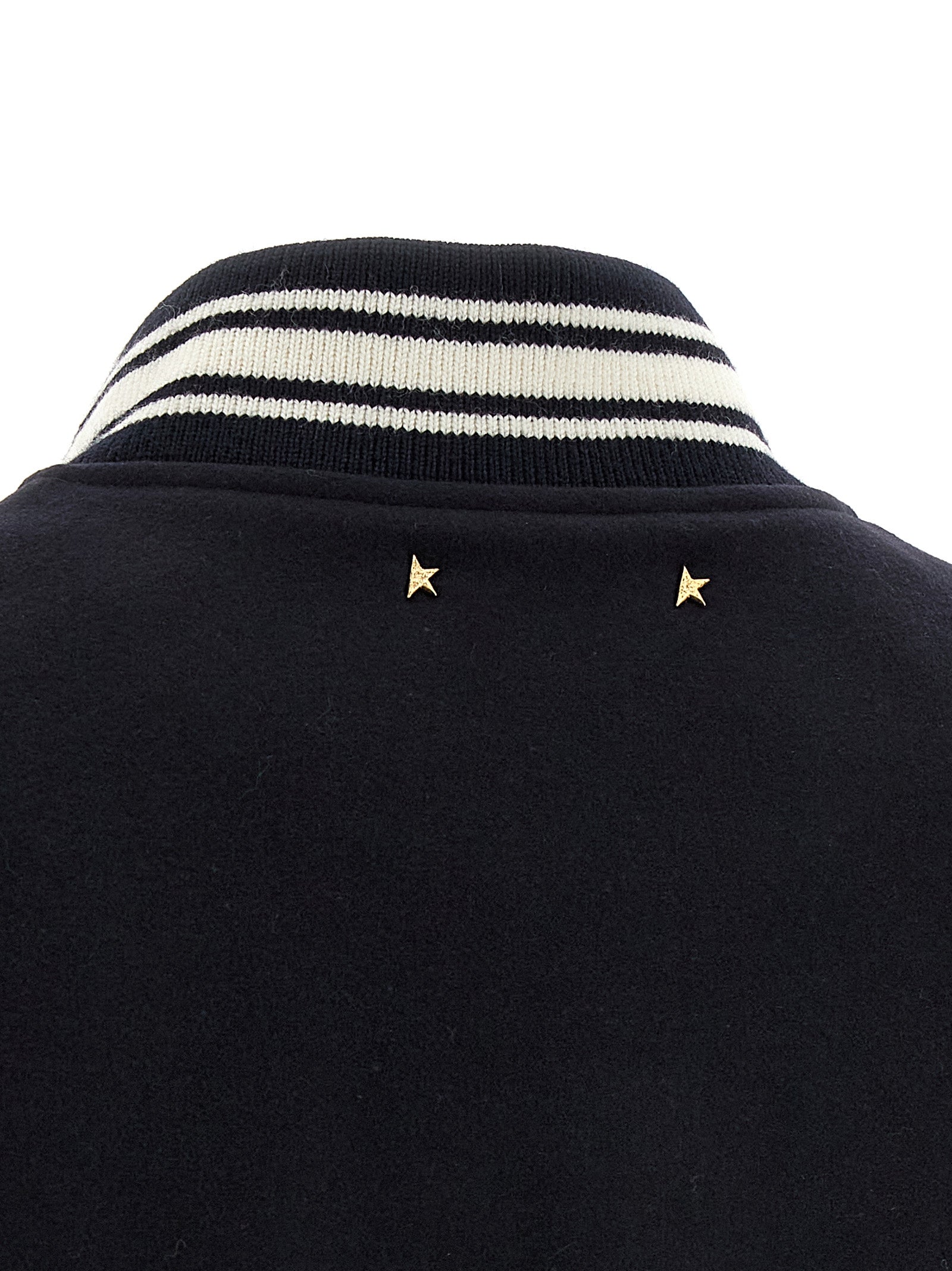 Blue Virgin Wool Bomber