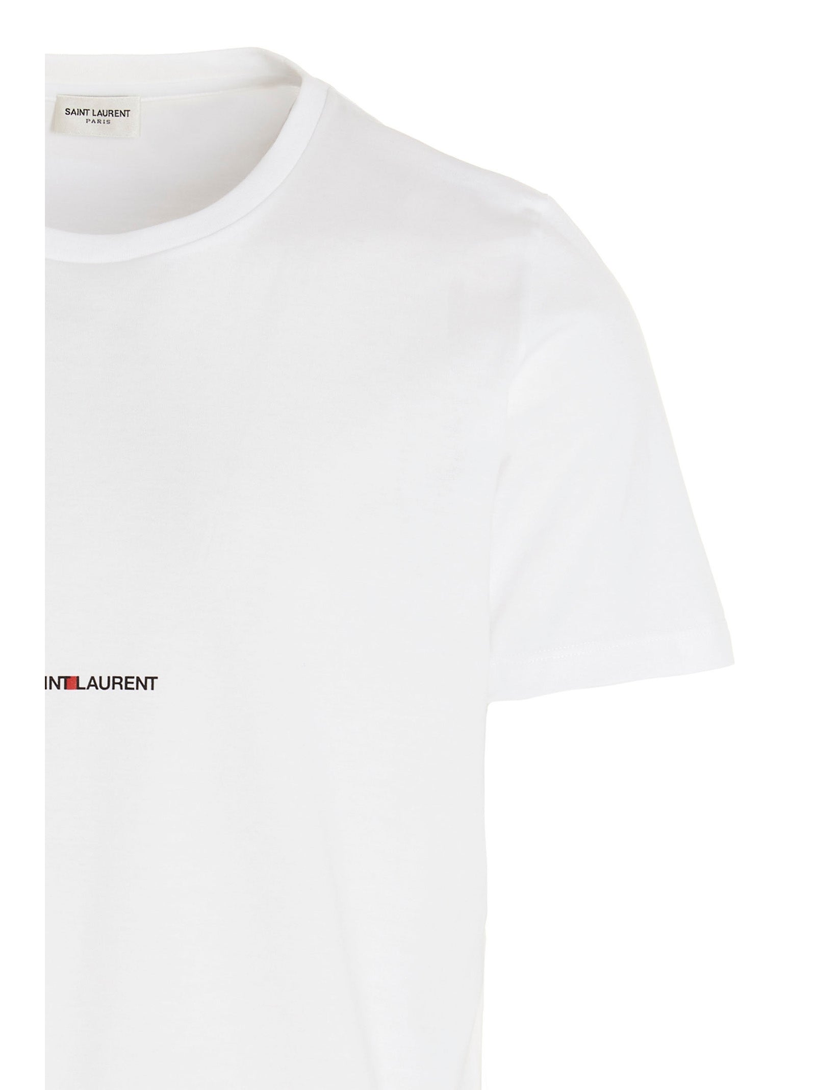 T-shirt Saint Laurent en coton blanc