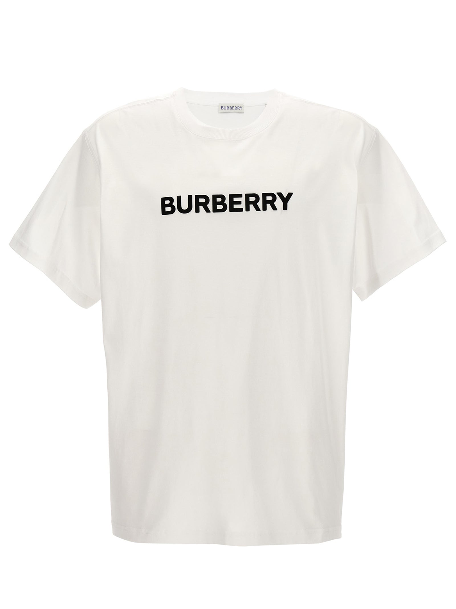T-shirt en coton blanc Burberry