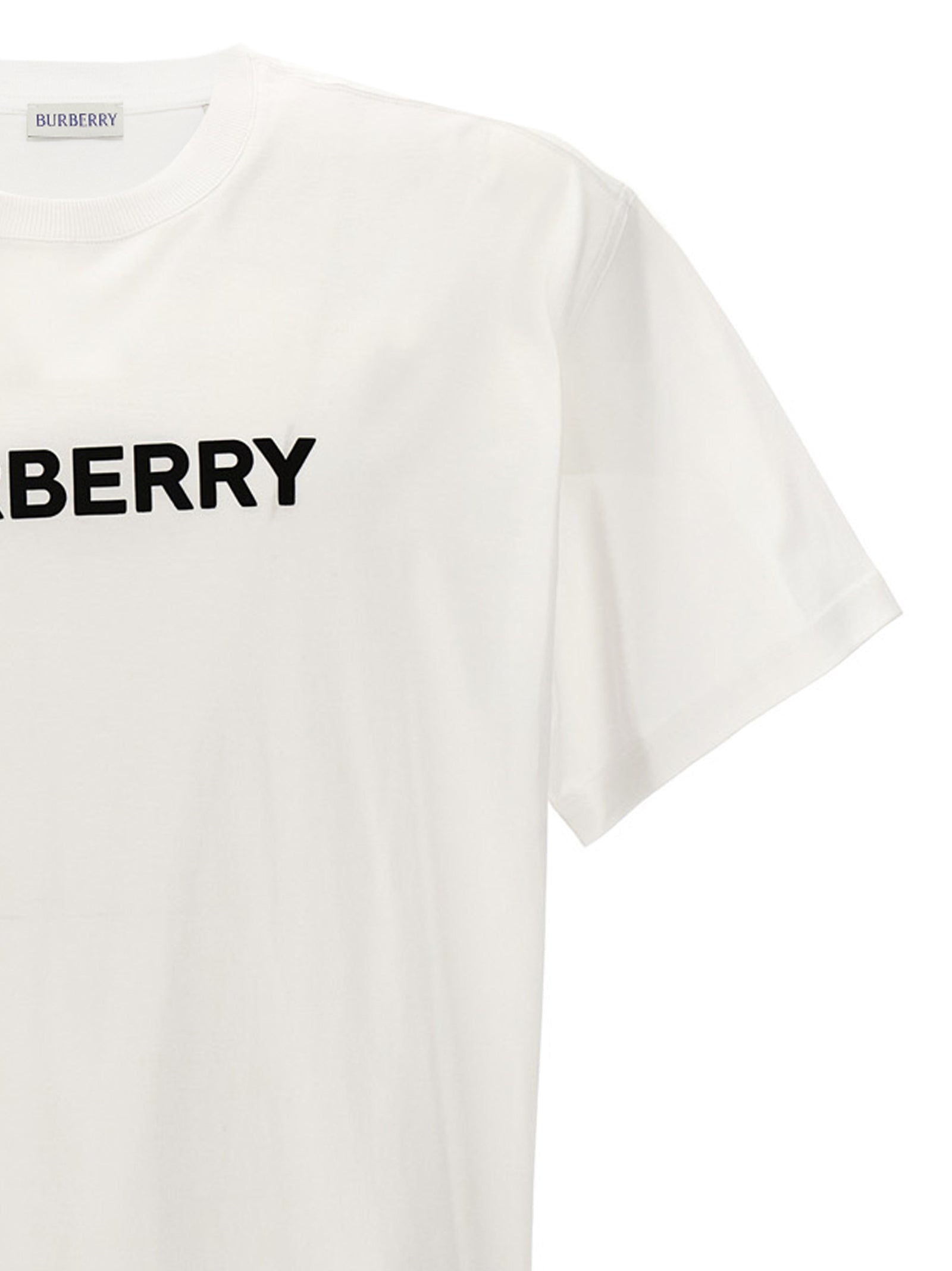 T-shirt en coton blanc Burberry