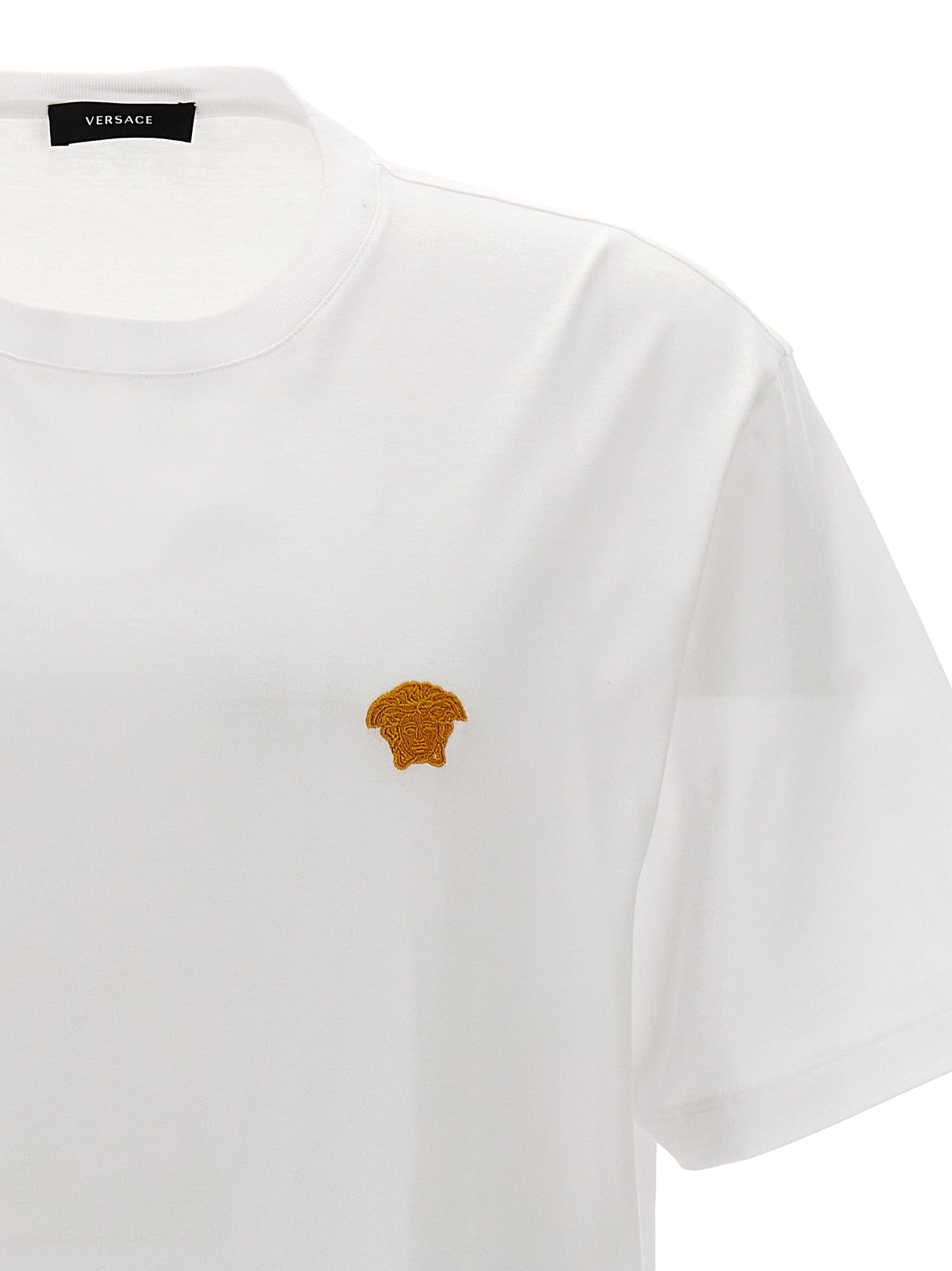 T-shirt Versace en coton blanc