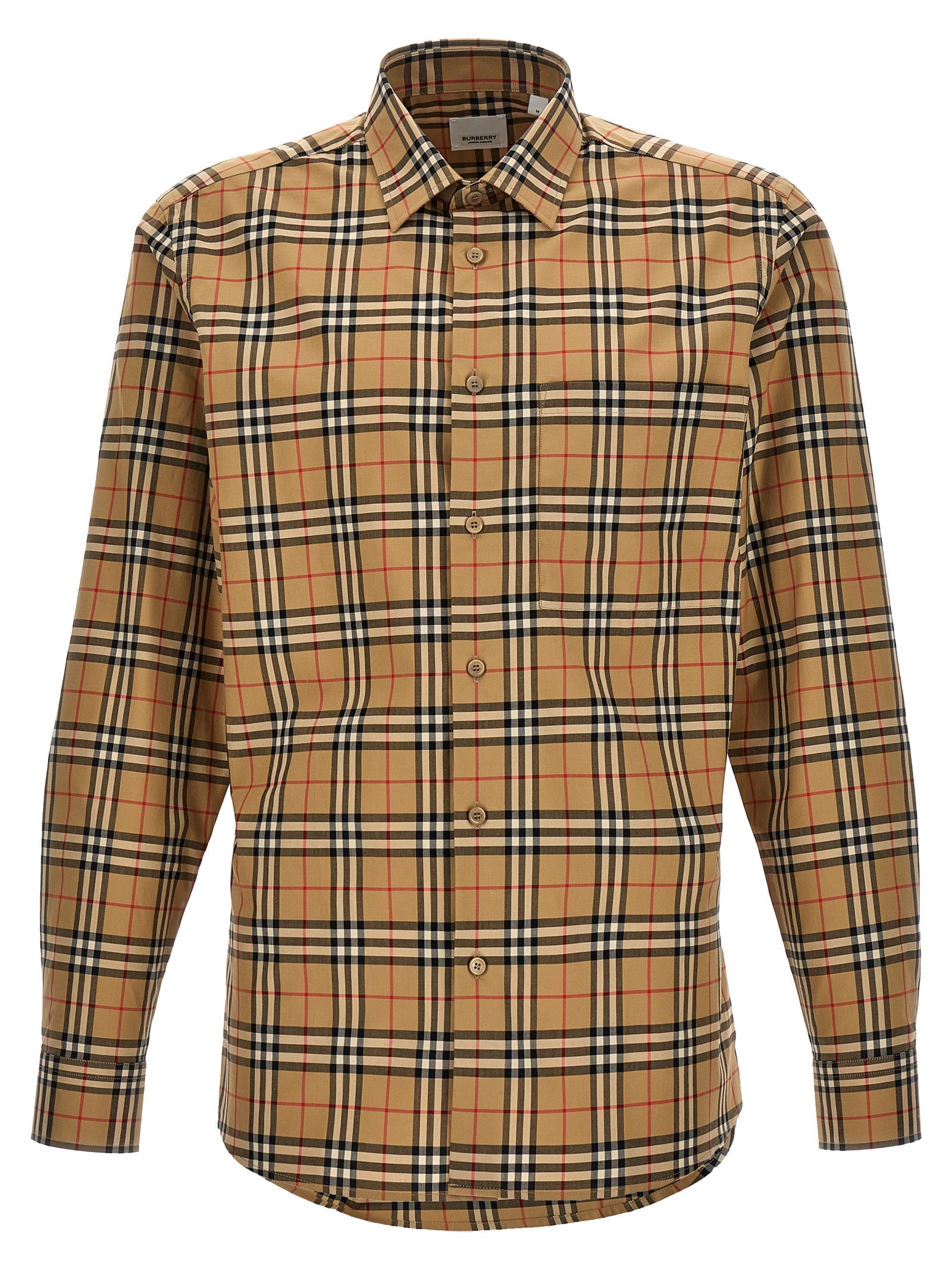Burberry Beige Simson Cotton Shirt