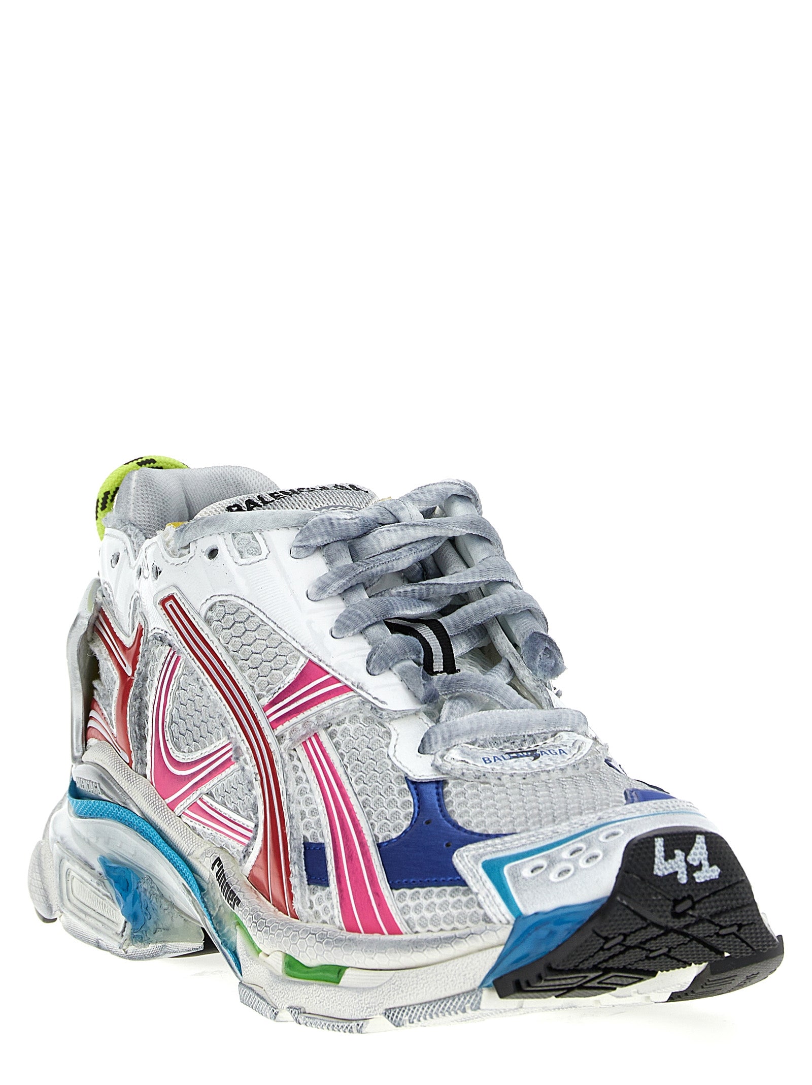 Baskets de sport Balenciaga multicolores en polyester