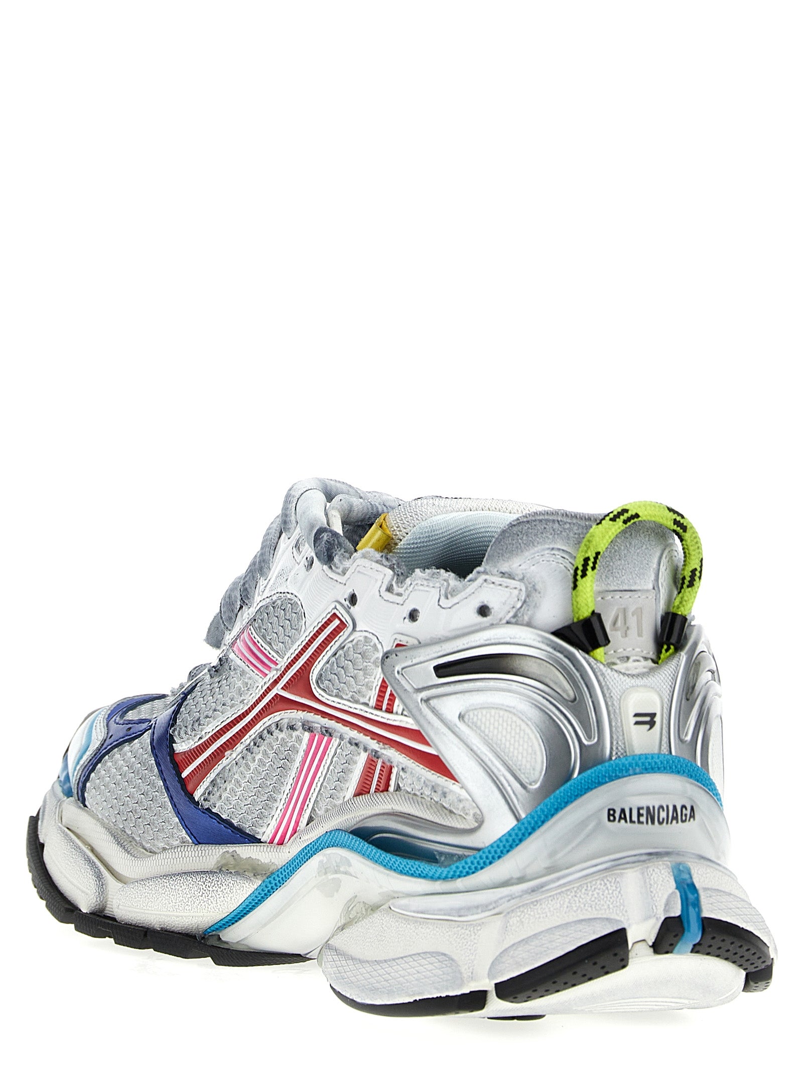 Baskets de sport Balenciaga multicolores en polyester