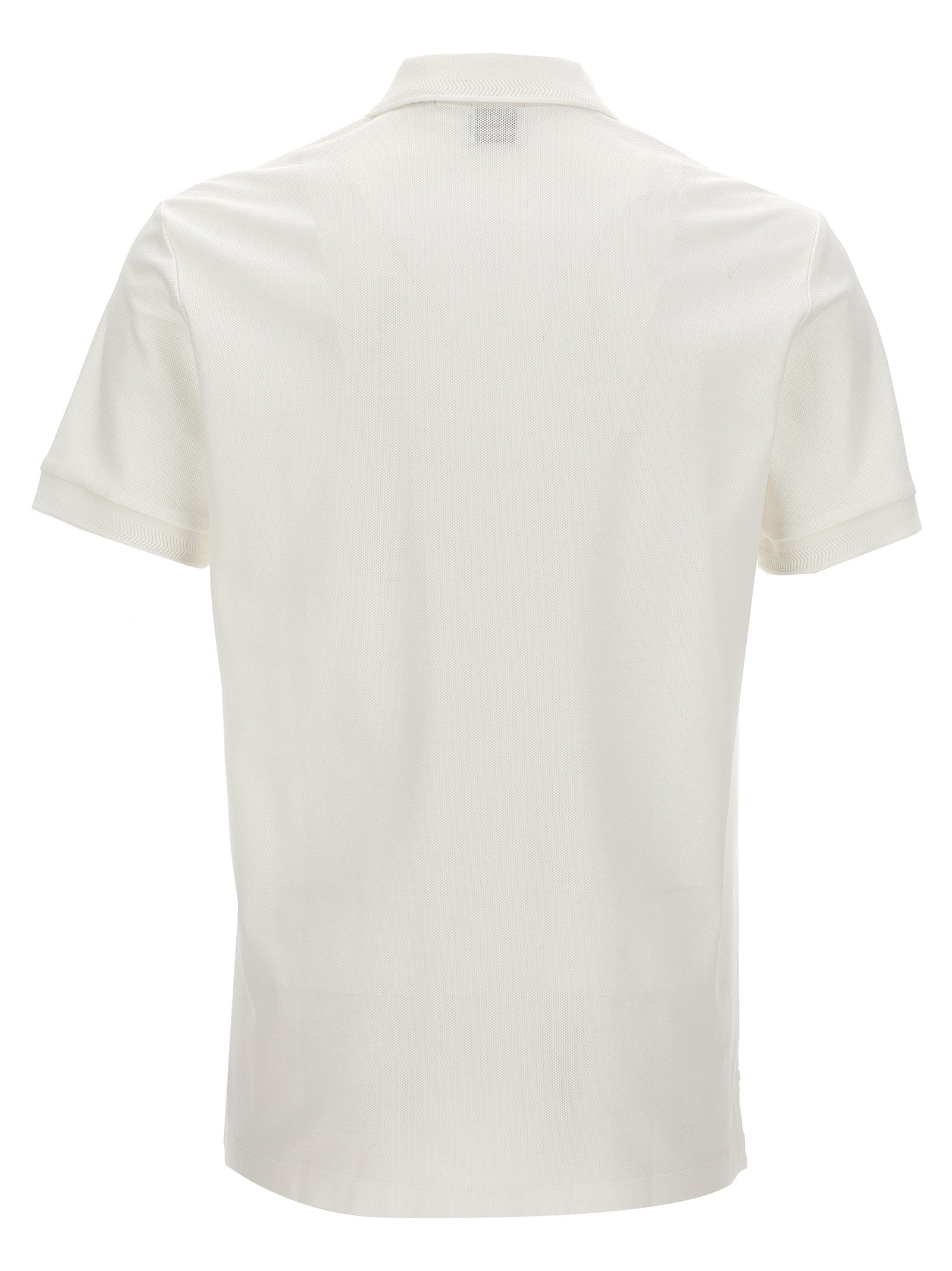 Polo Burberry en coton blanc