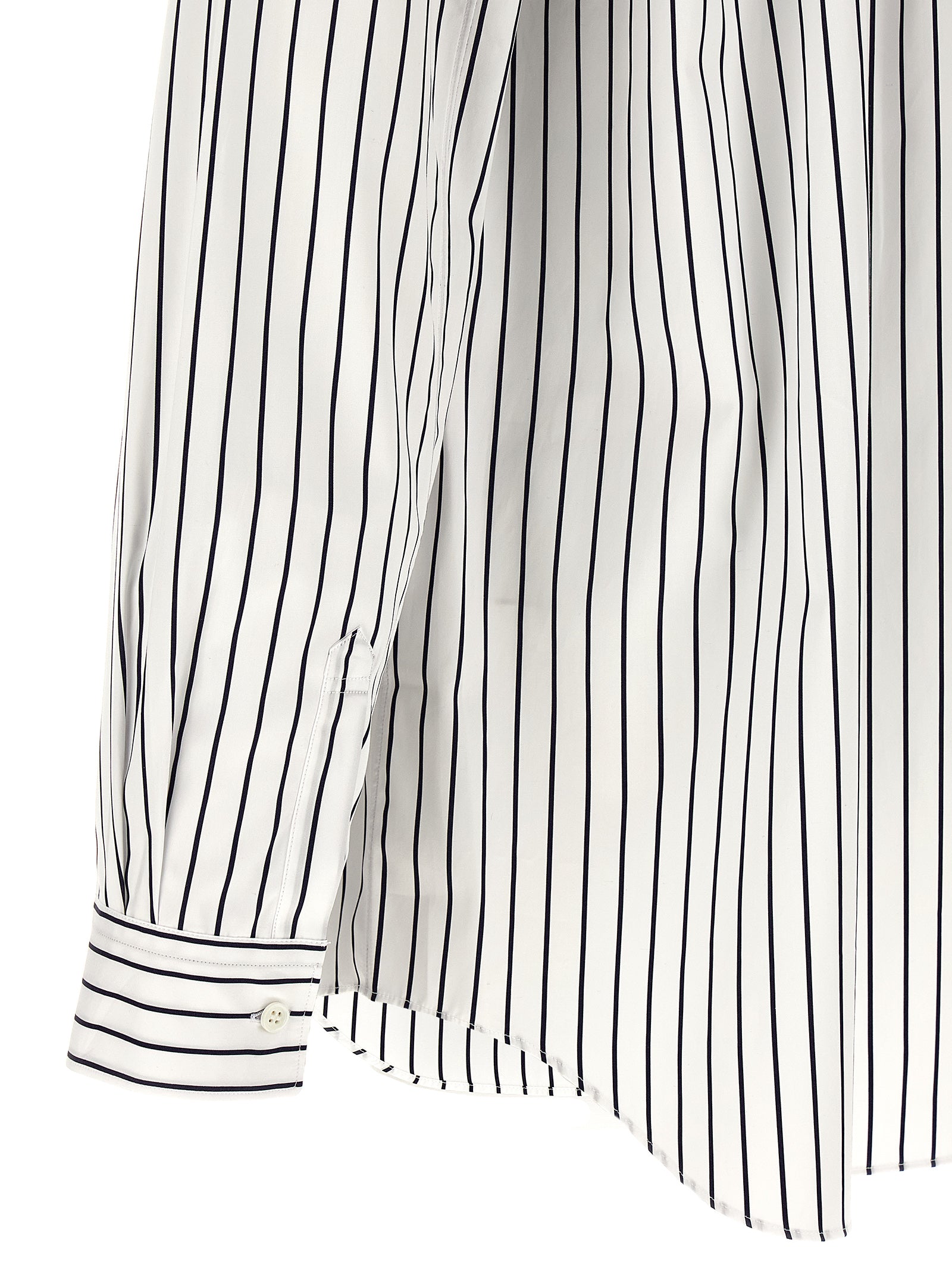 Bicolor Cotton Blouse