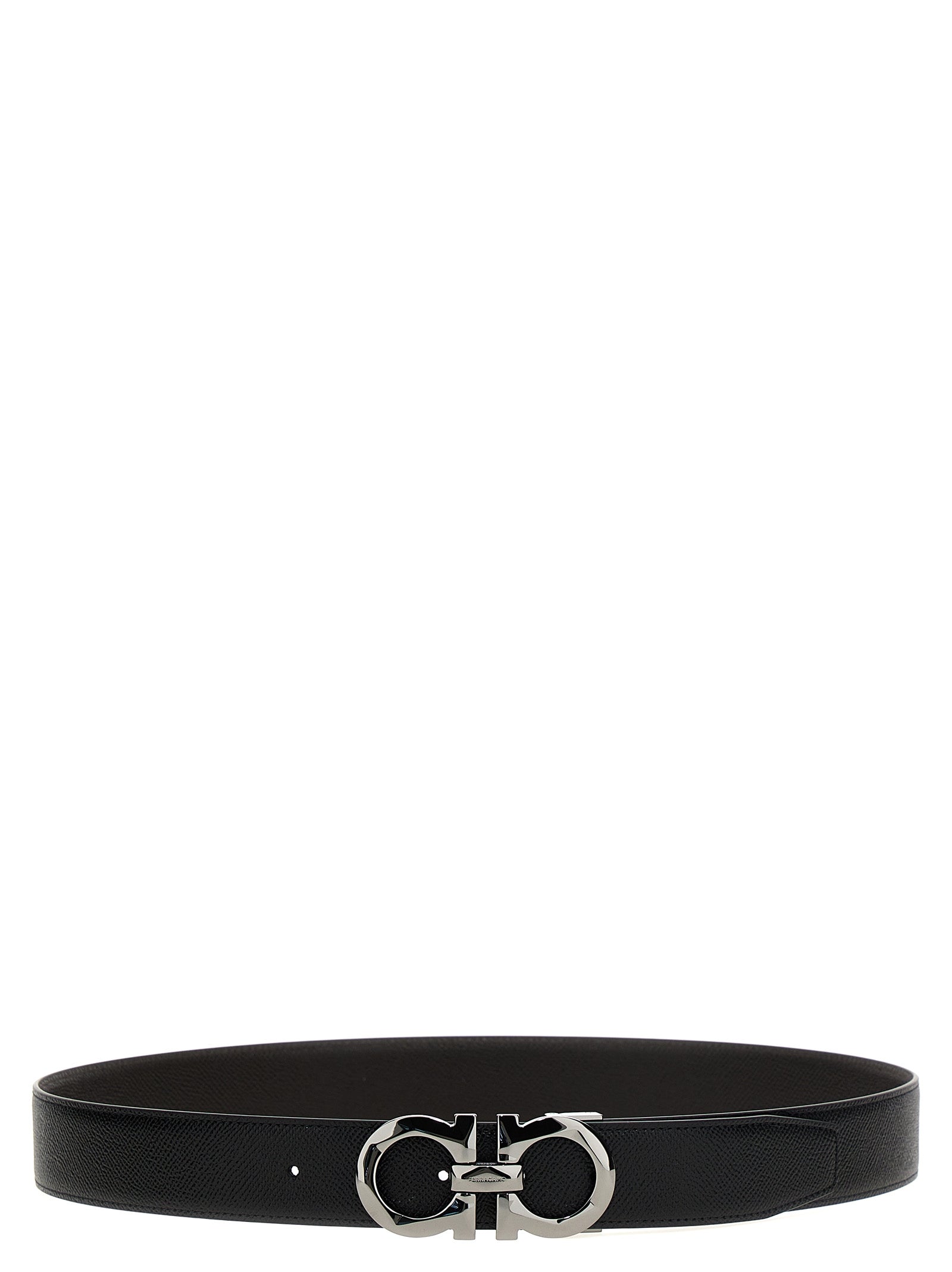 Ferragamo Multicolor Leather Reversible Belt