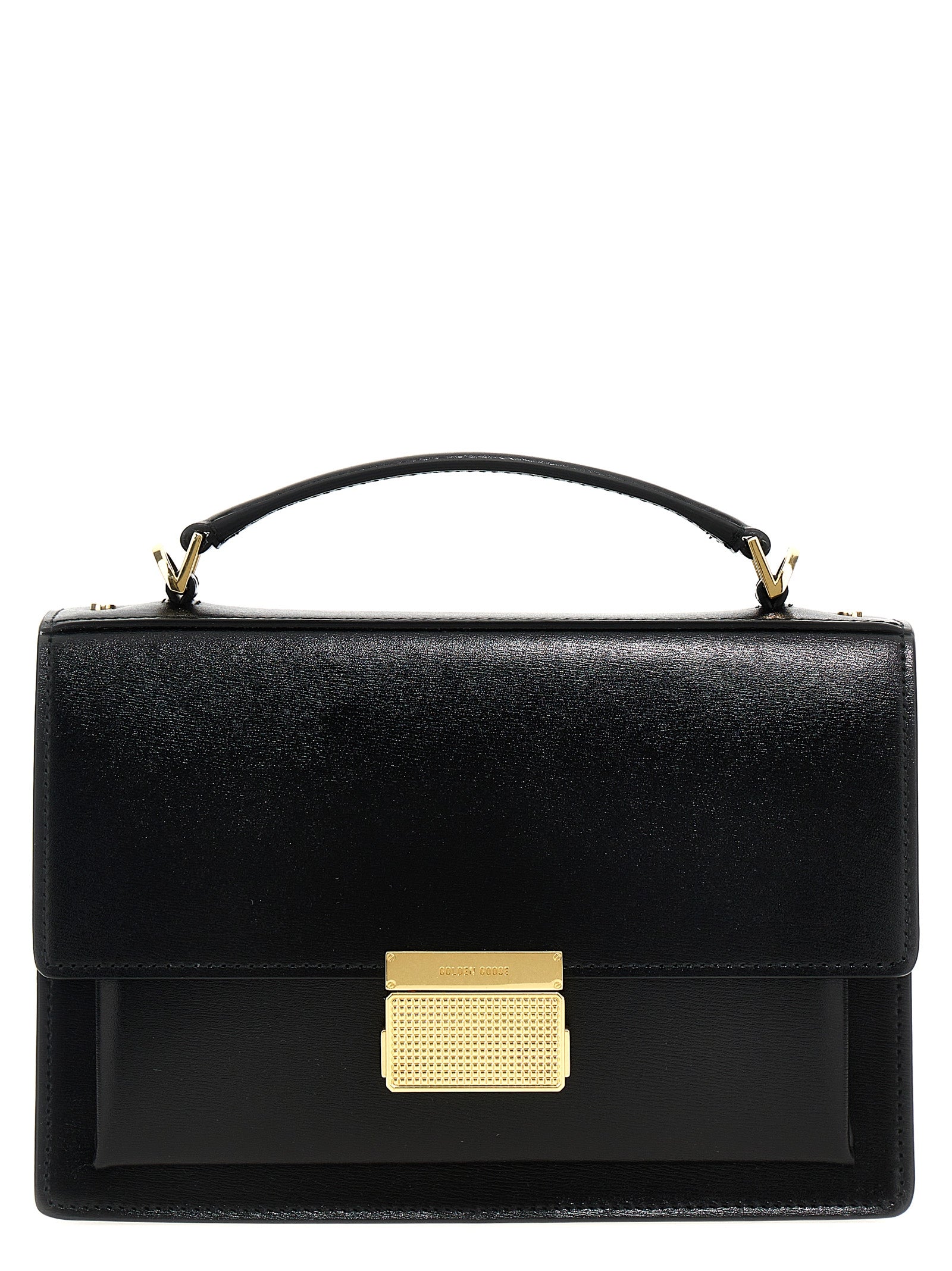 Golden Goose Black Venezia Handbag Leather