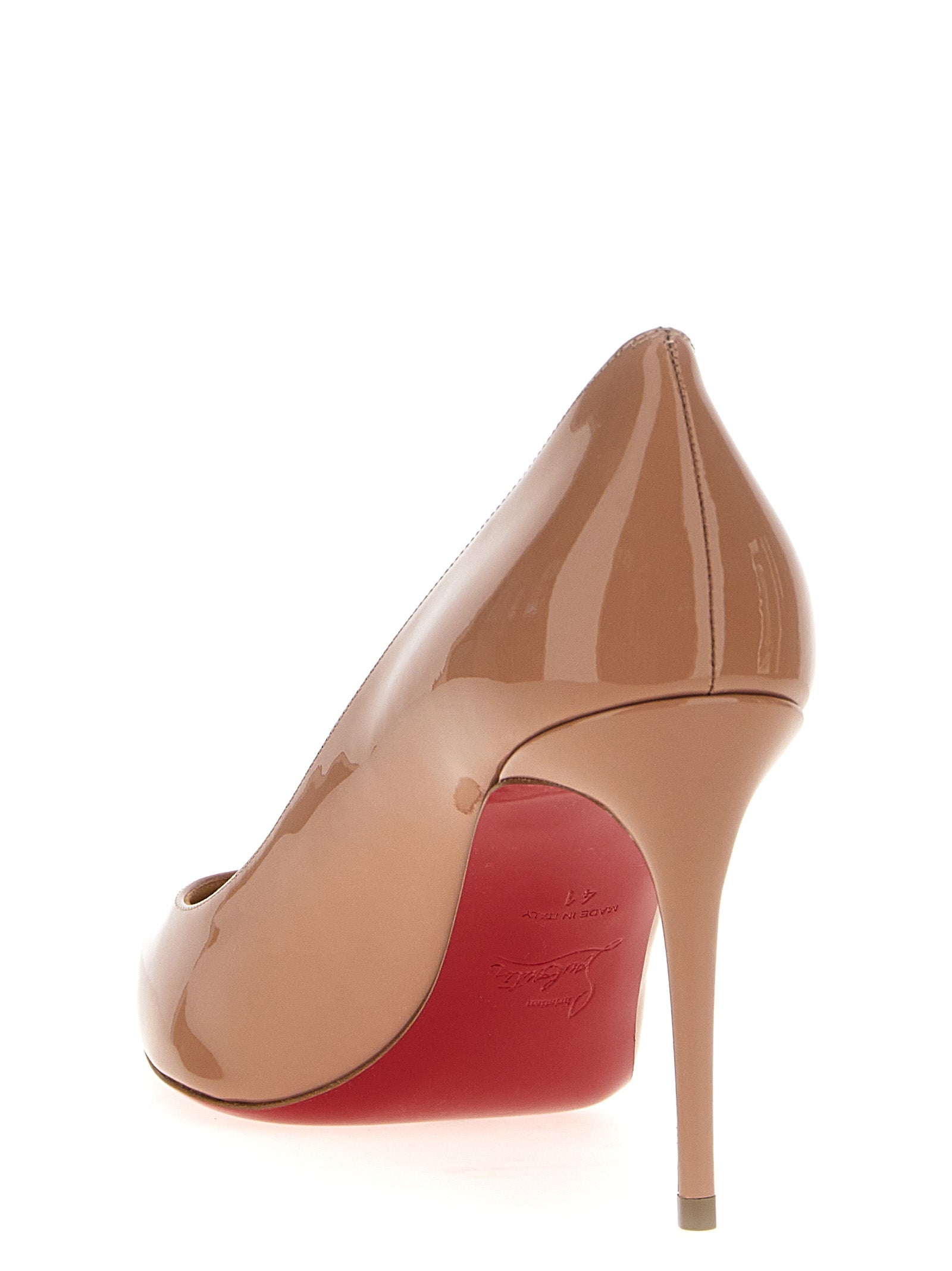 Christian Louboutin Beige Kate Pumps Calf Leather