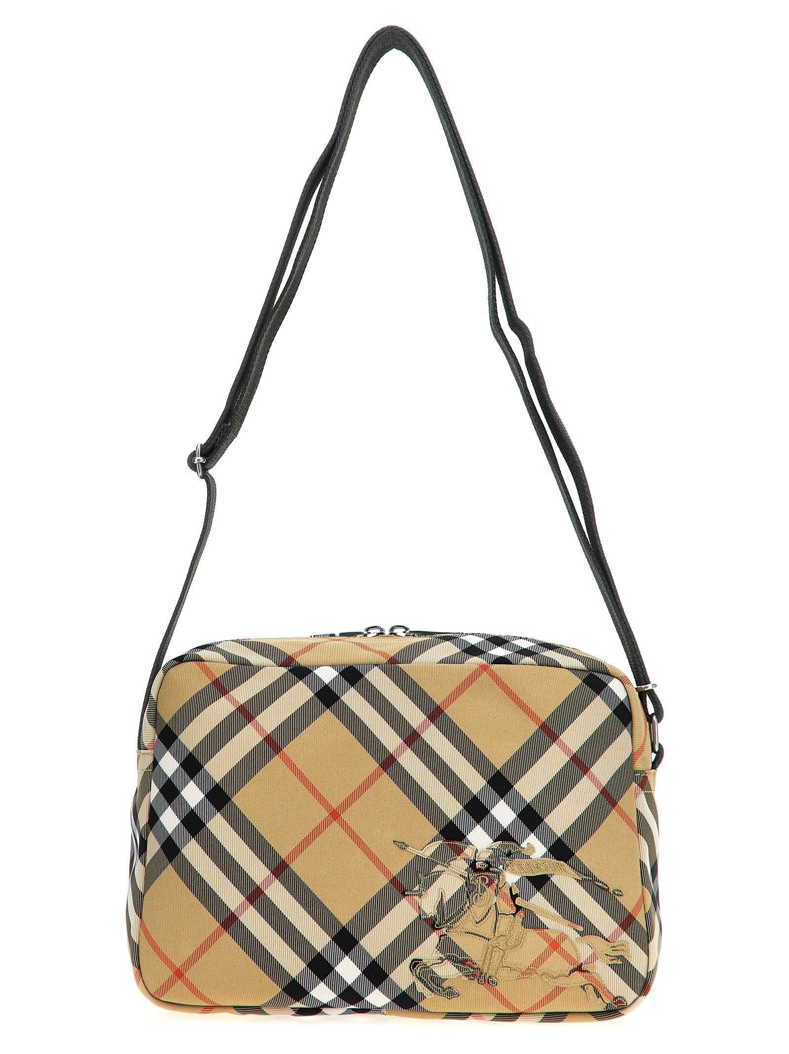 Burberry Beige Synthetic Crossbody Bag