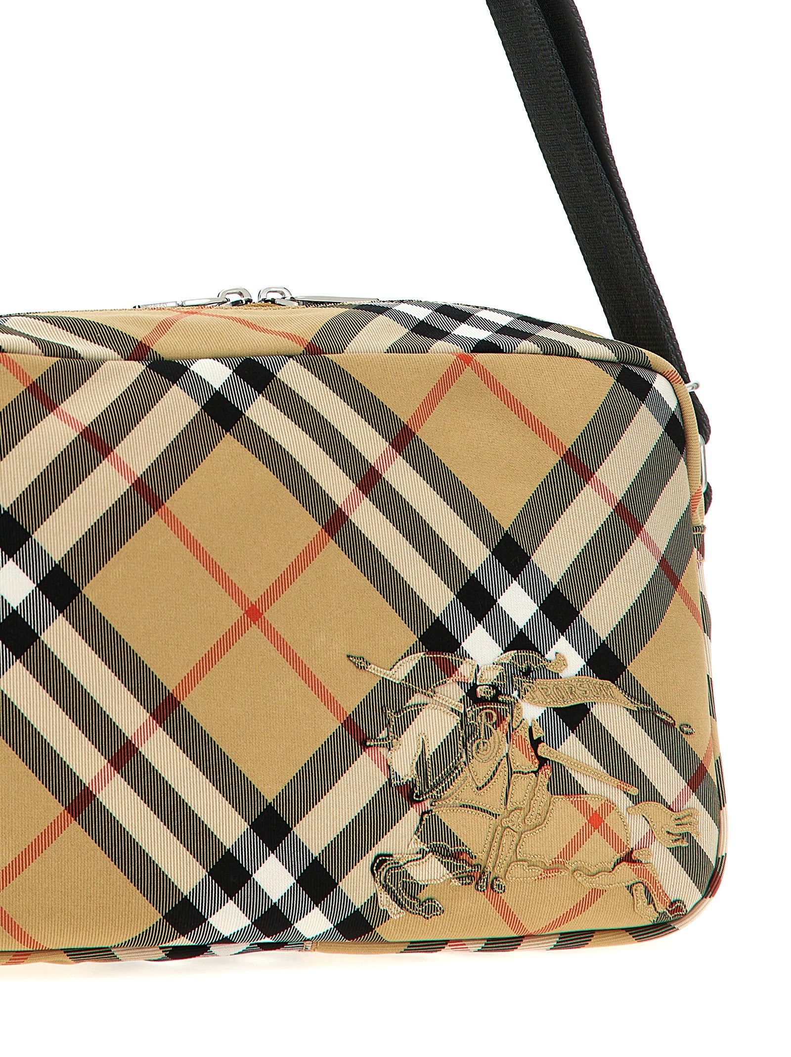 Burberry Beige Synthetic Crossbody Bag