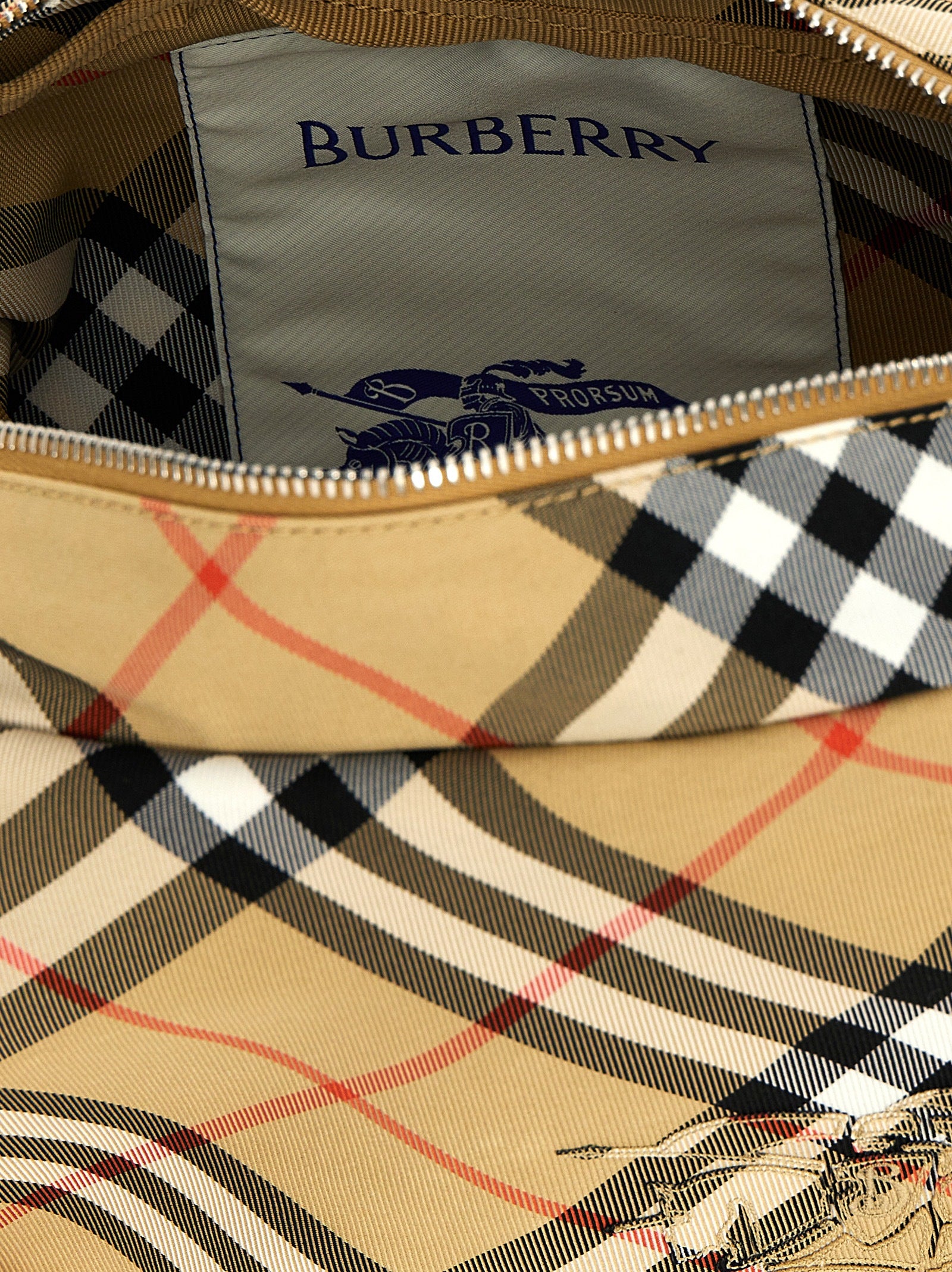 Burberry Beige Synthetic Crossbody Bag