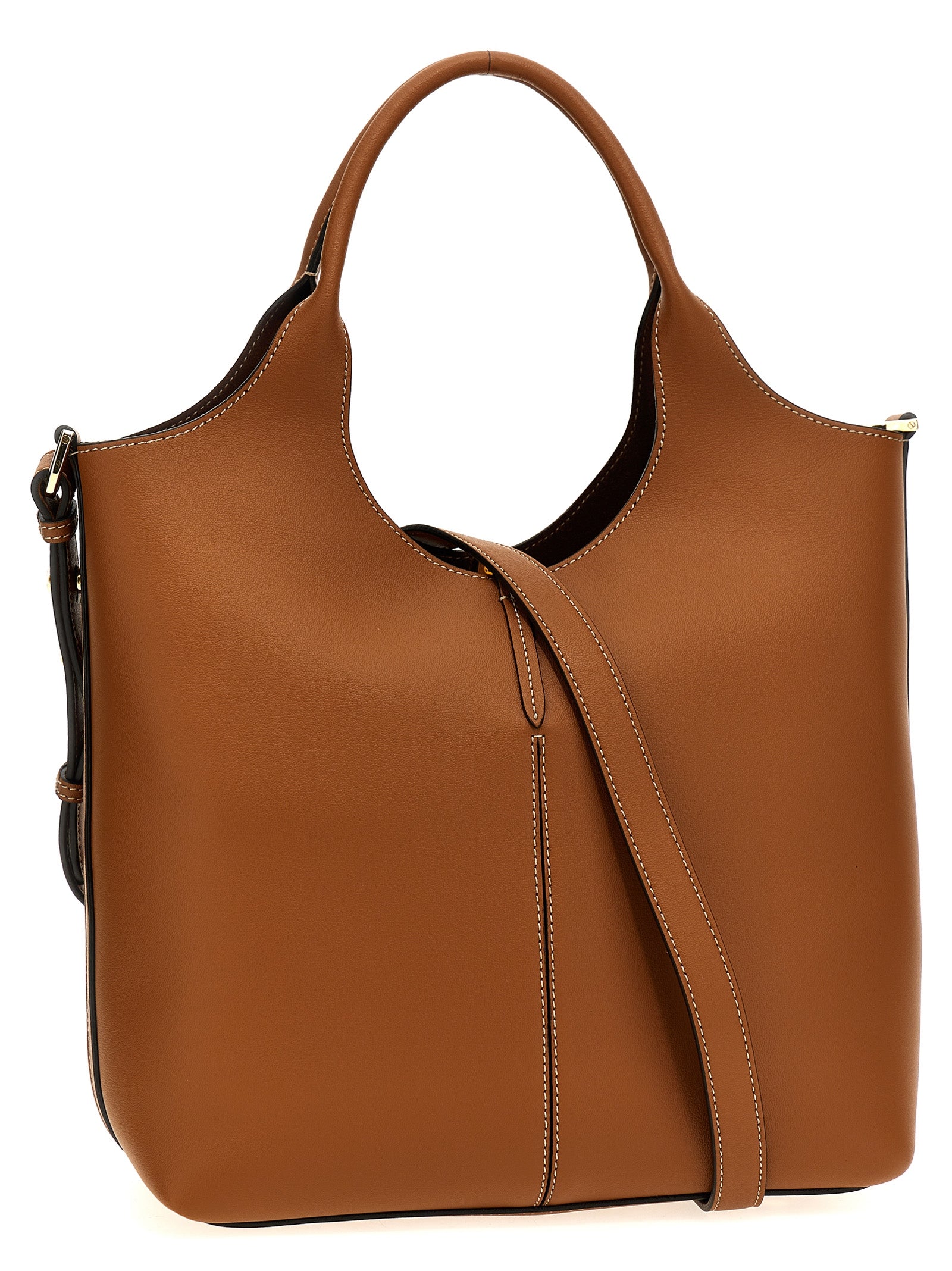 Tod’s Brown EBR Leather Tote Bag