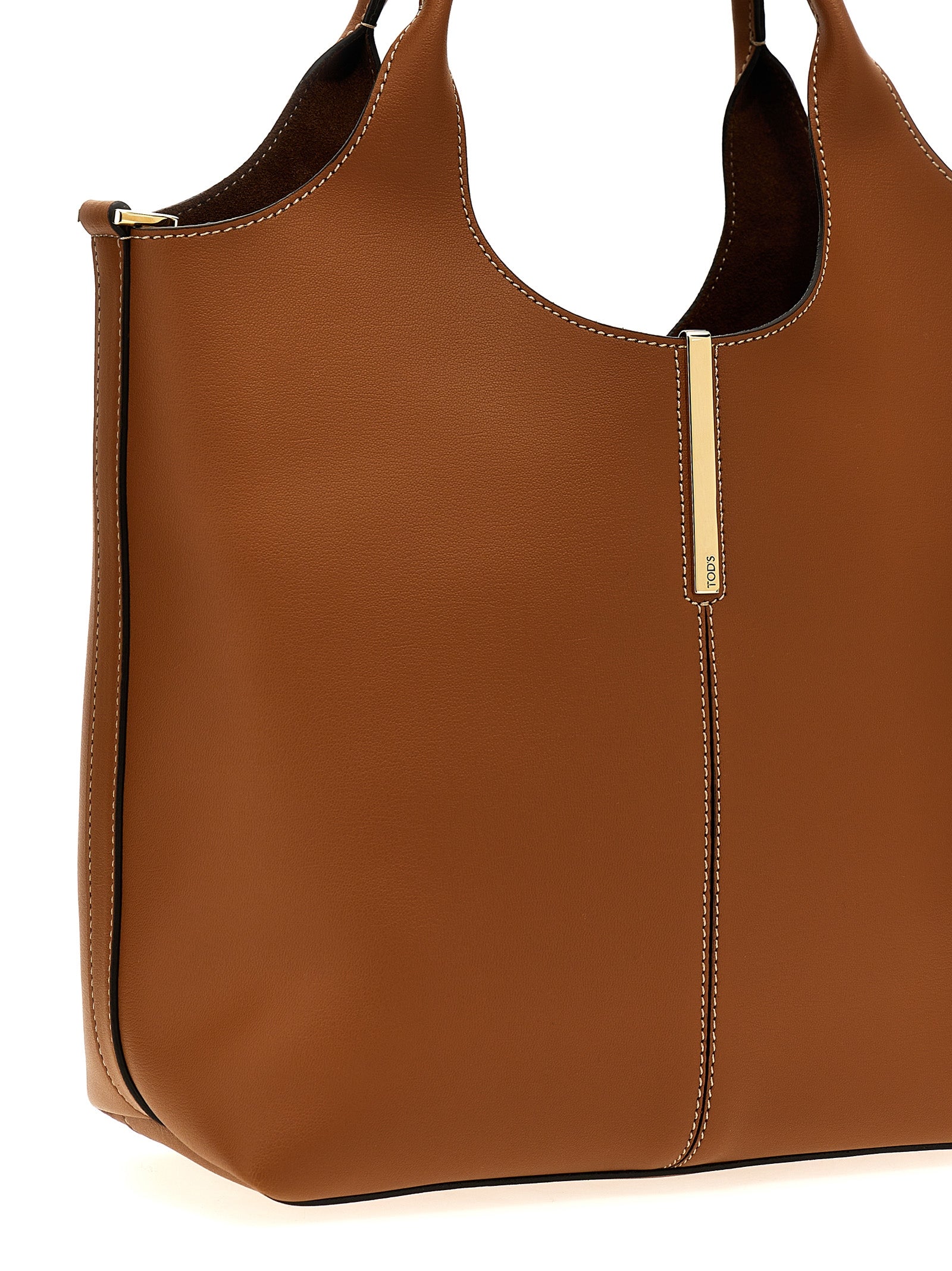Tod’s Brown EBR Leather Tote Bag