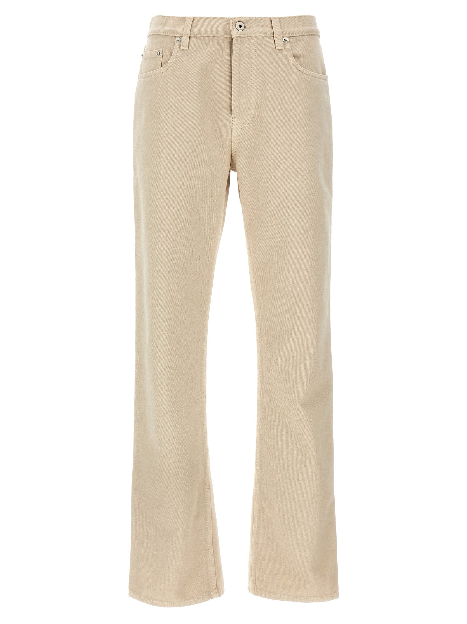 Burberry Beige Freizeithose aus Baumwolle