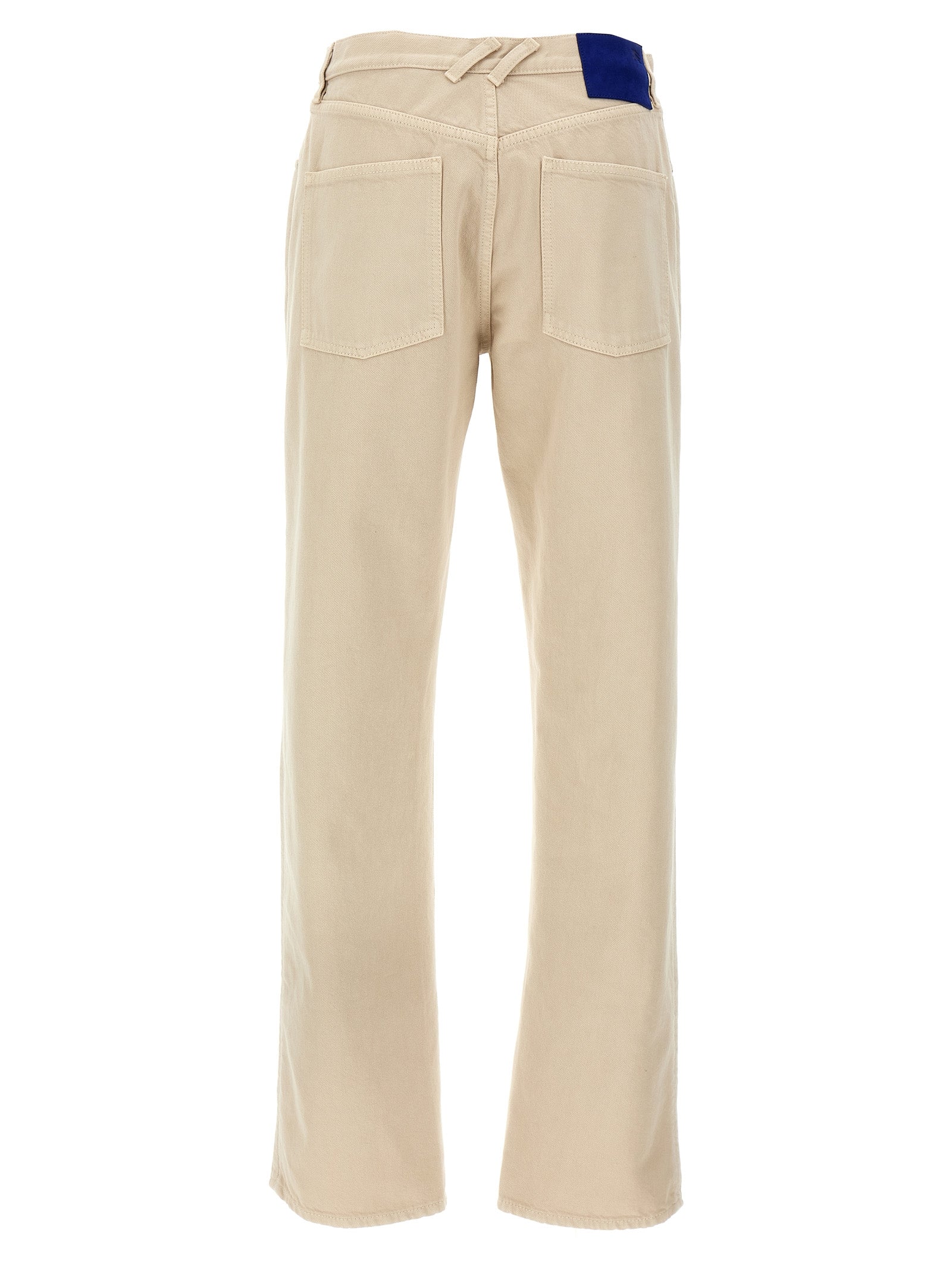Burberry Beige Freizeithose aus Baumwolle