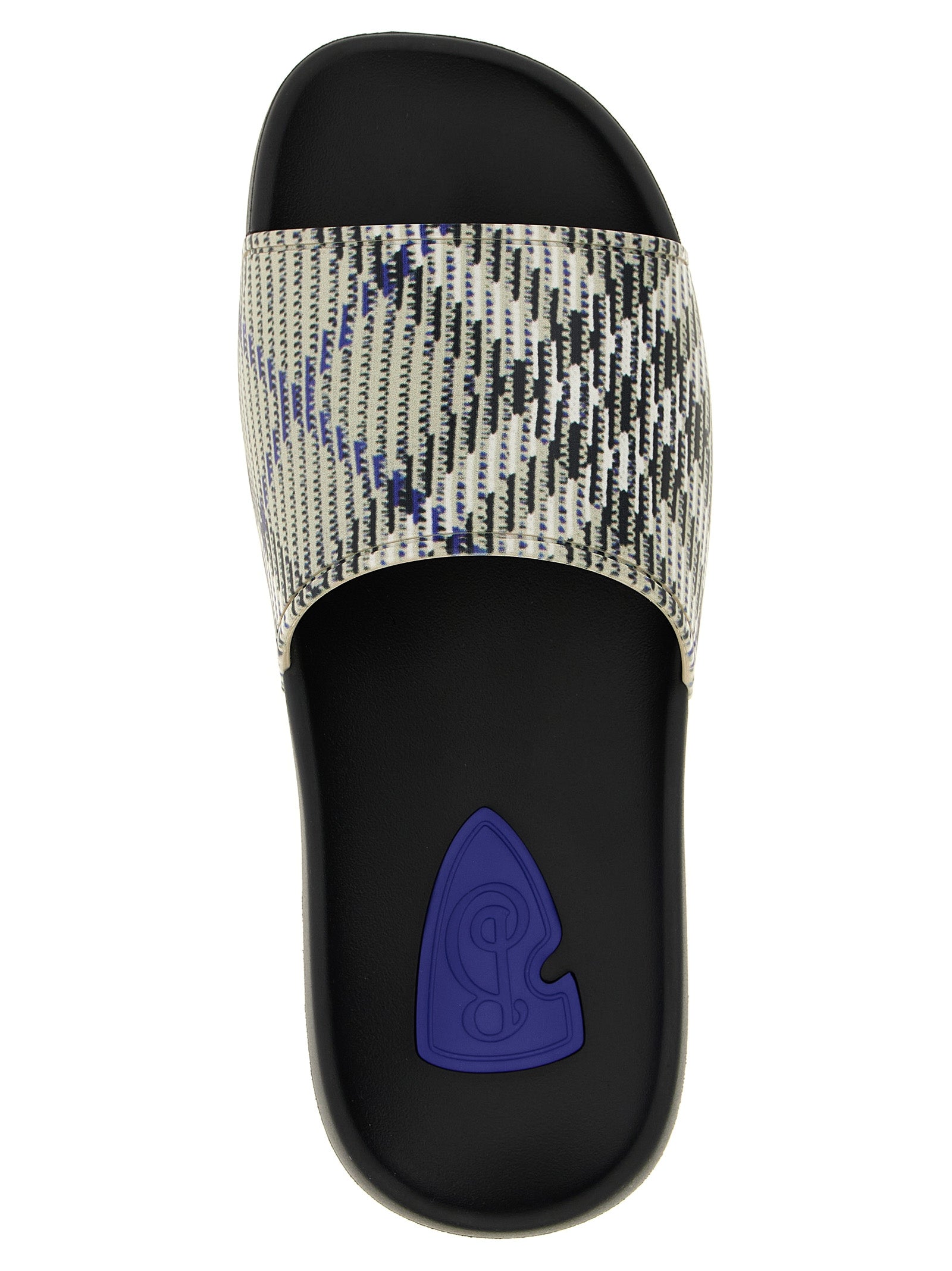 Burberry Multicolor Dive Check Synthetic Slides