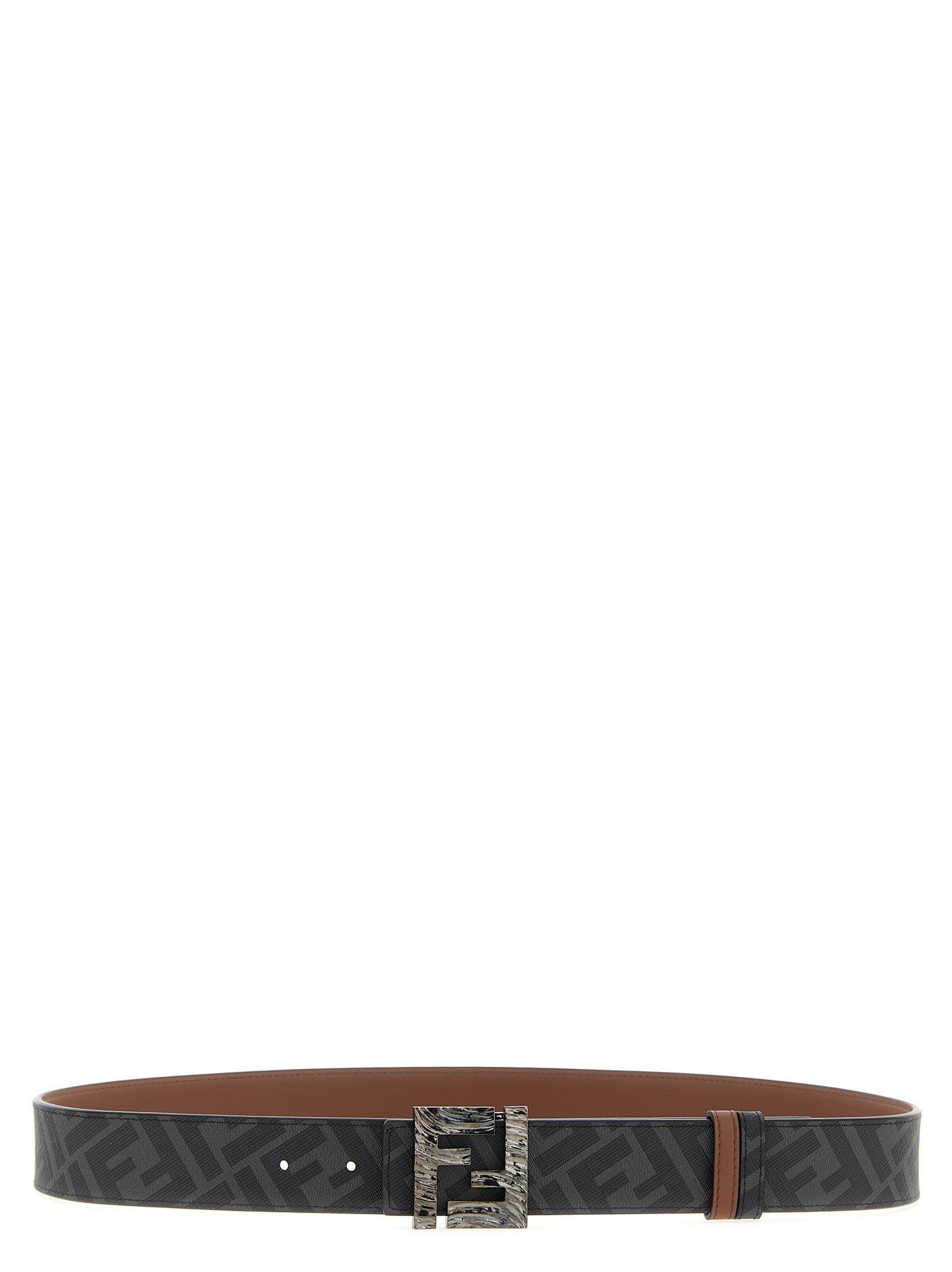 Fendi Multicolor Reversible Belt Leather