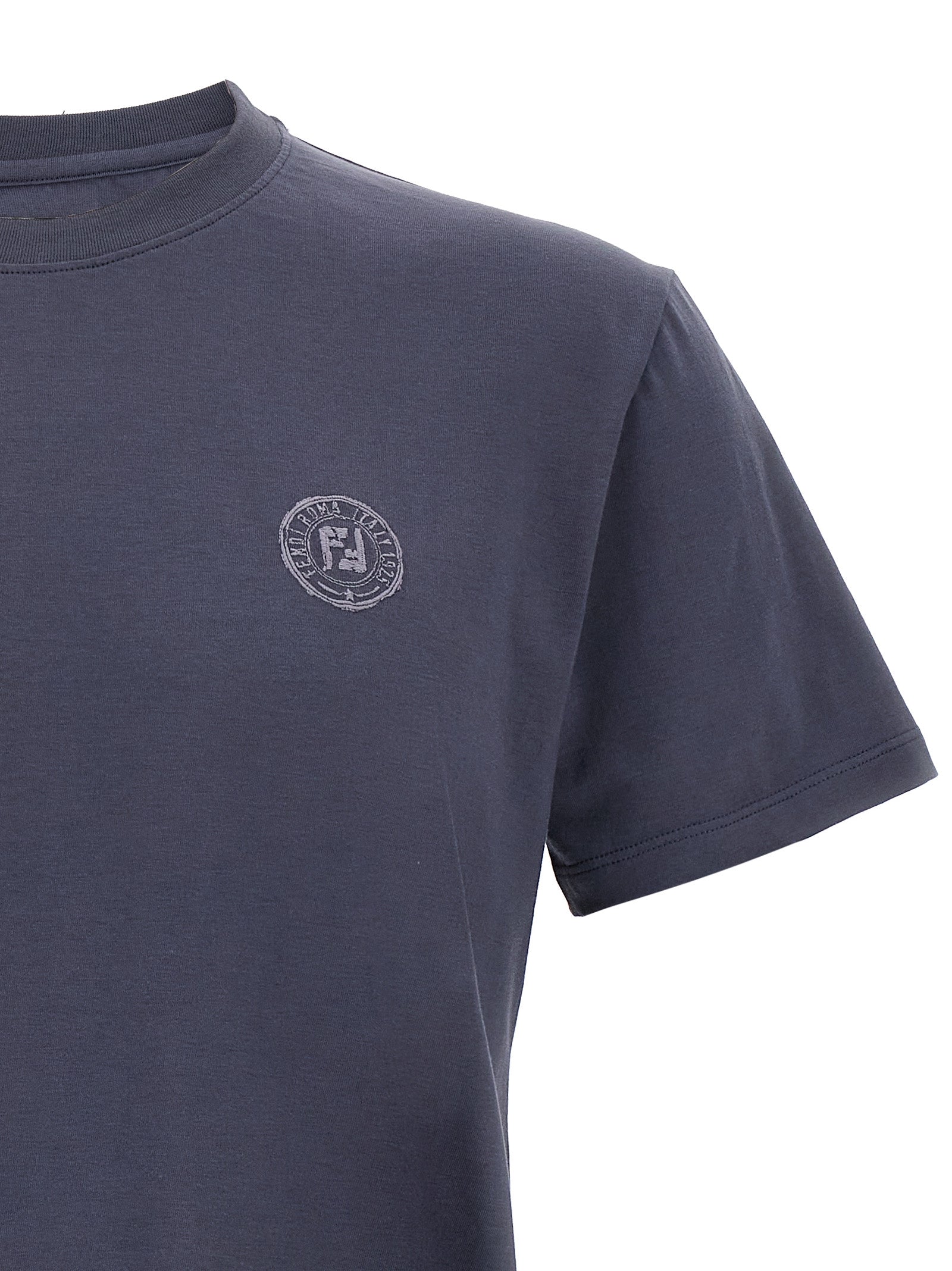 T-shirt Fendi en coton bleu