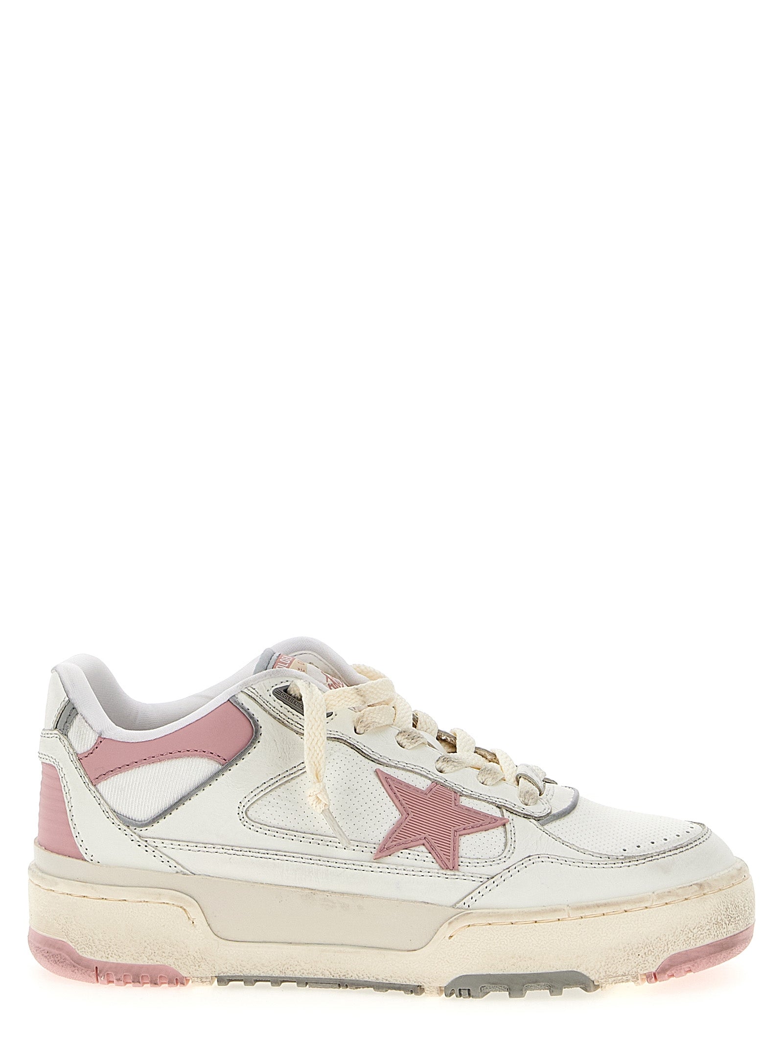 Baskets athlétiques Golden Goose en cuir multicolore