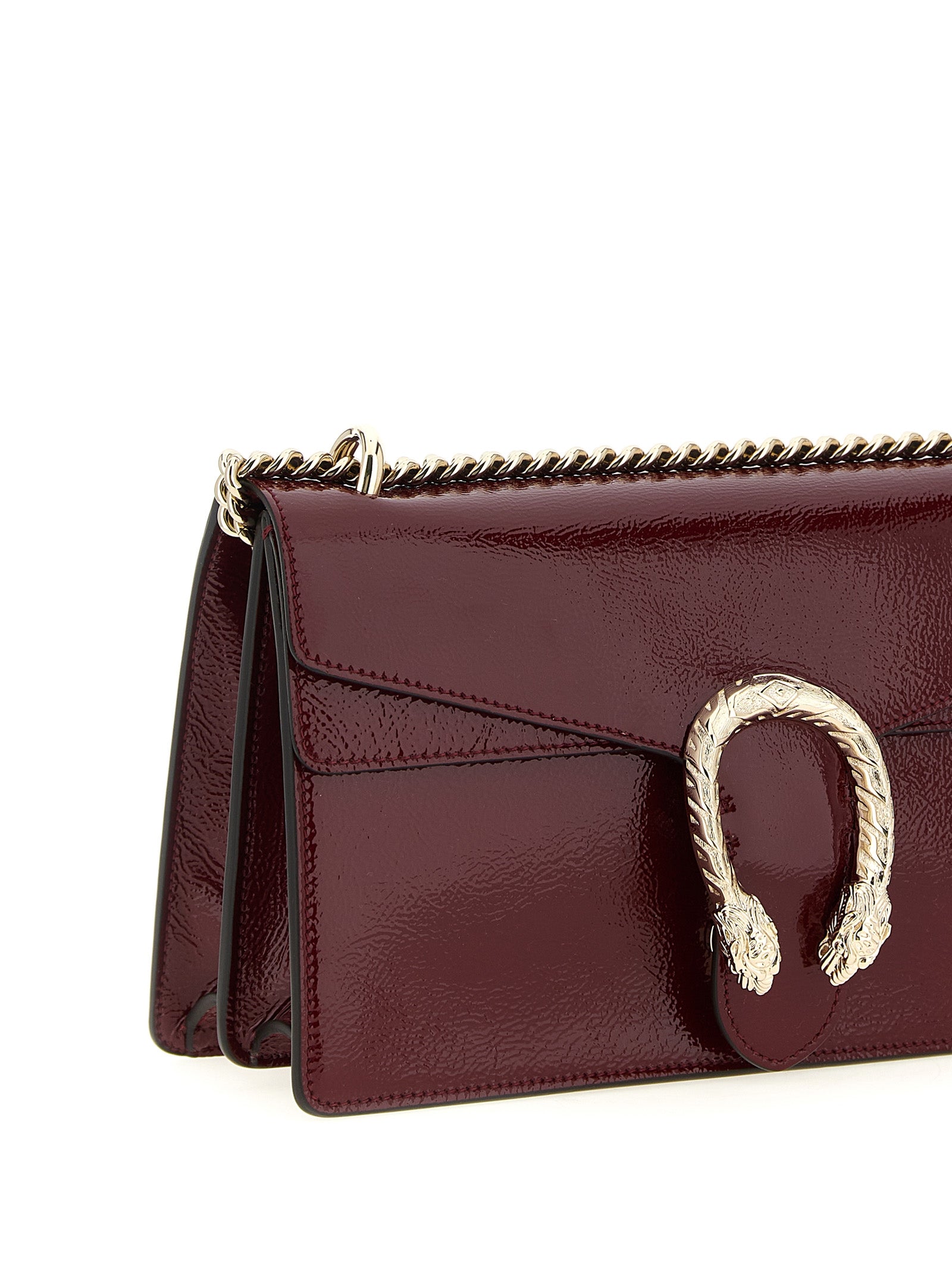Gucci Red Dionysus Medium Shoulder Bag Calf Leather