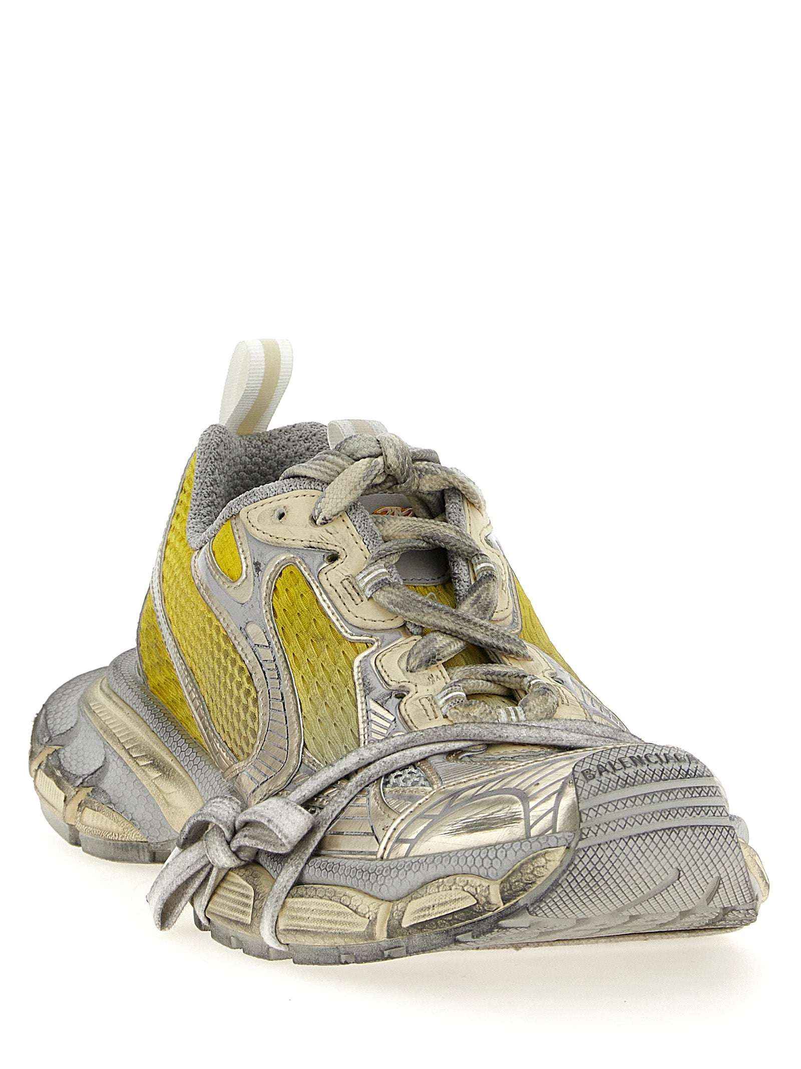 Balenciaga Yellow 3XL Synthetic Athletic Sneakers