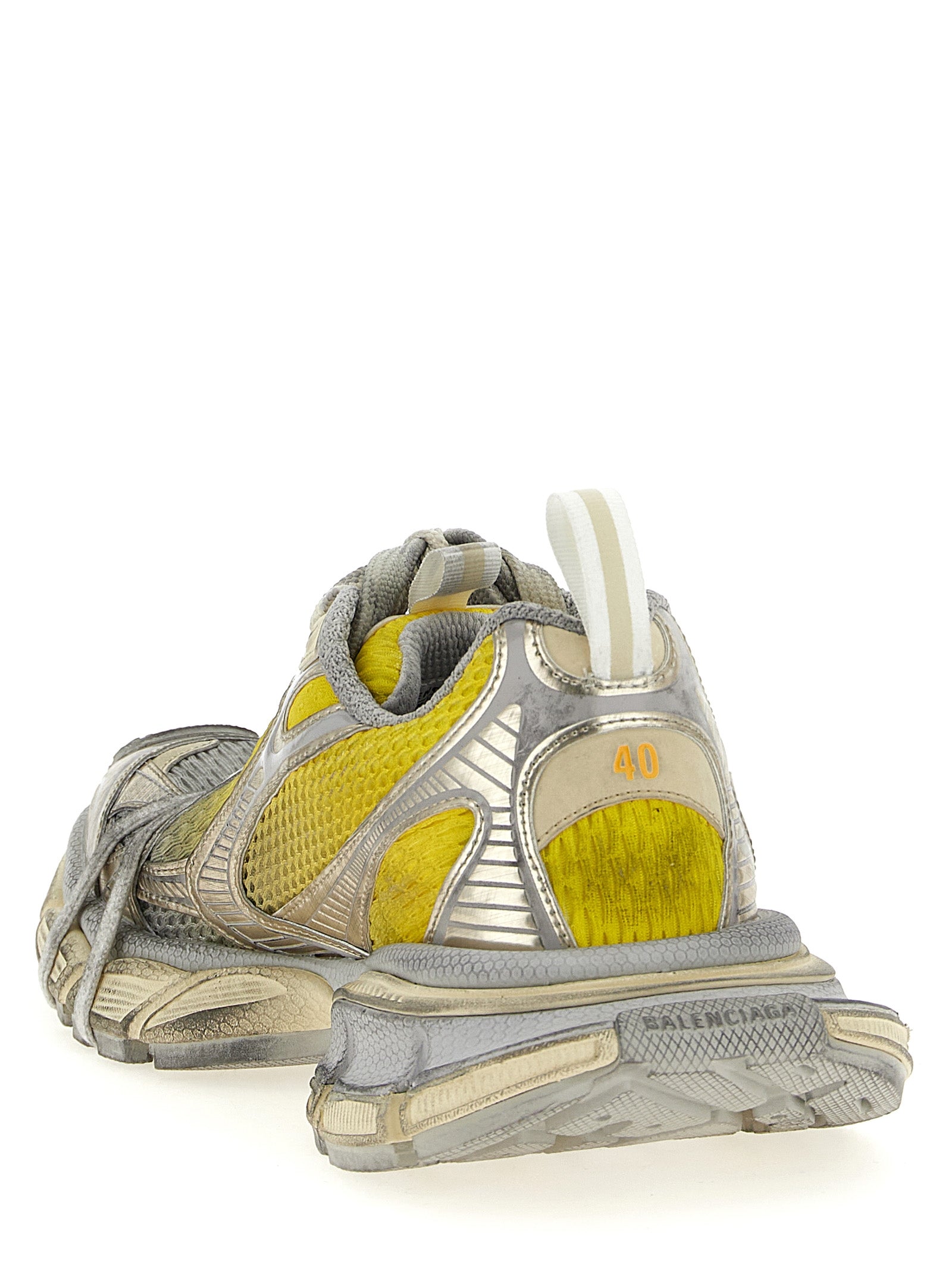 Balenciaga Yellow 3XL Synthetic Athletic Sneakers