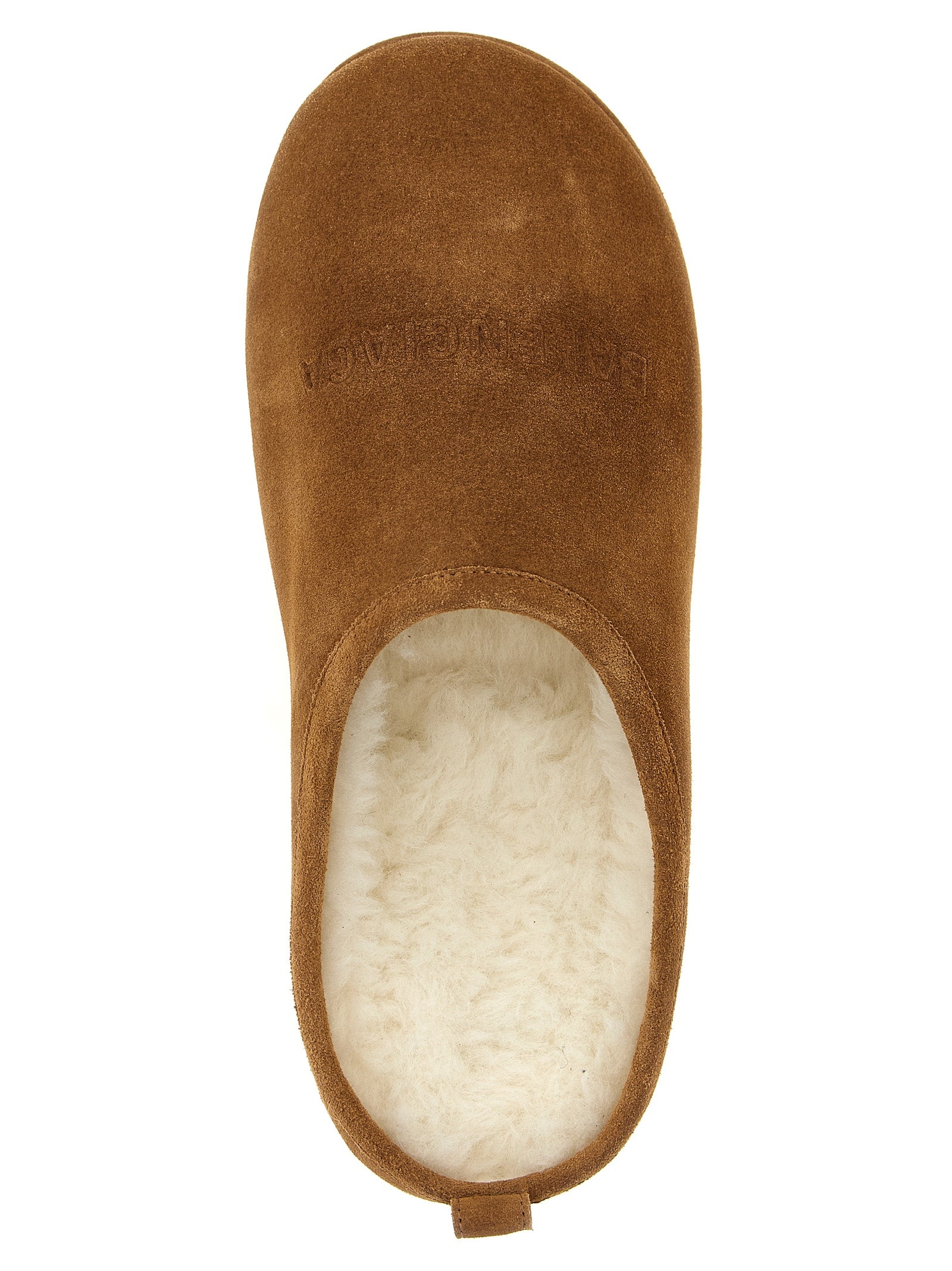 Balenciaga Brown Alaska Soft Mules Leather