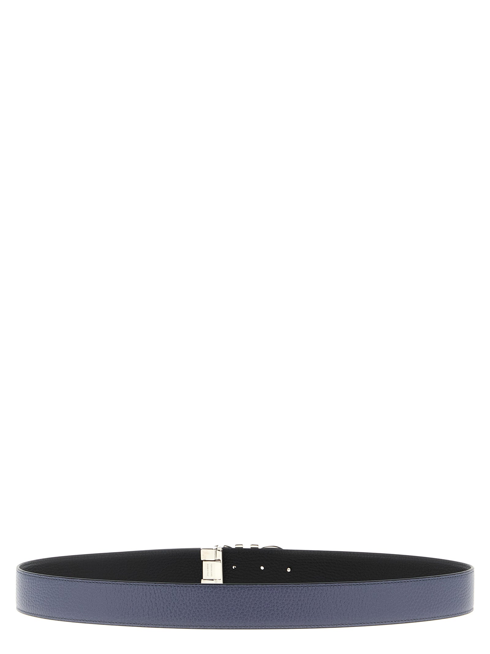 Ferragamo Multicolor Leather Reversible Belt