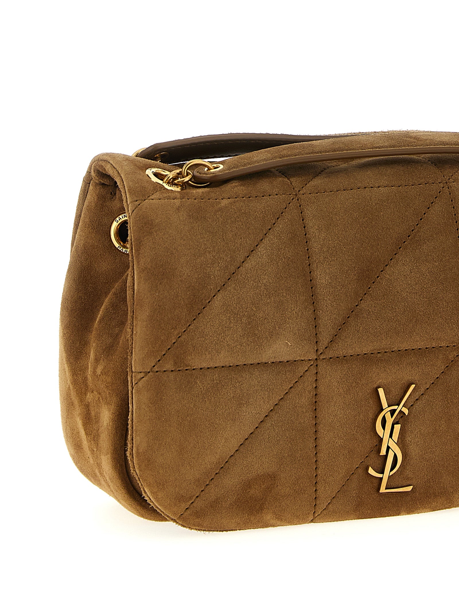 Saint Laurent Beige Jamie 43 Mini Shoulder Bag Calf Leather