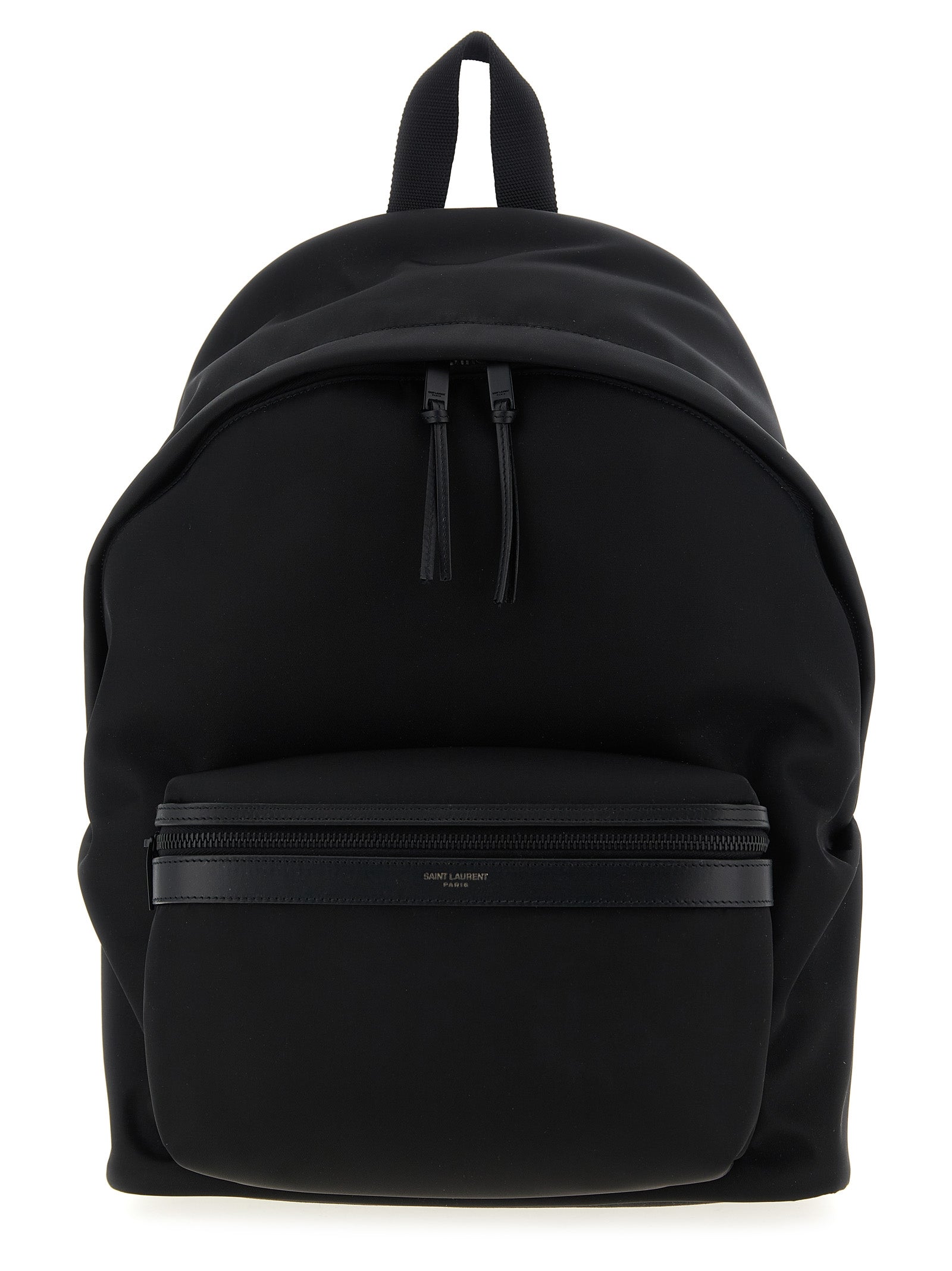 Saint Laurent Black City Nylon Backpack