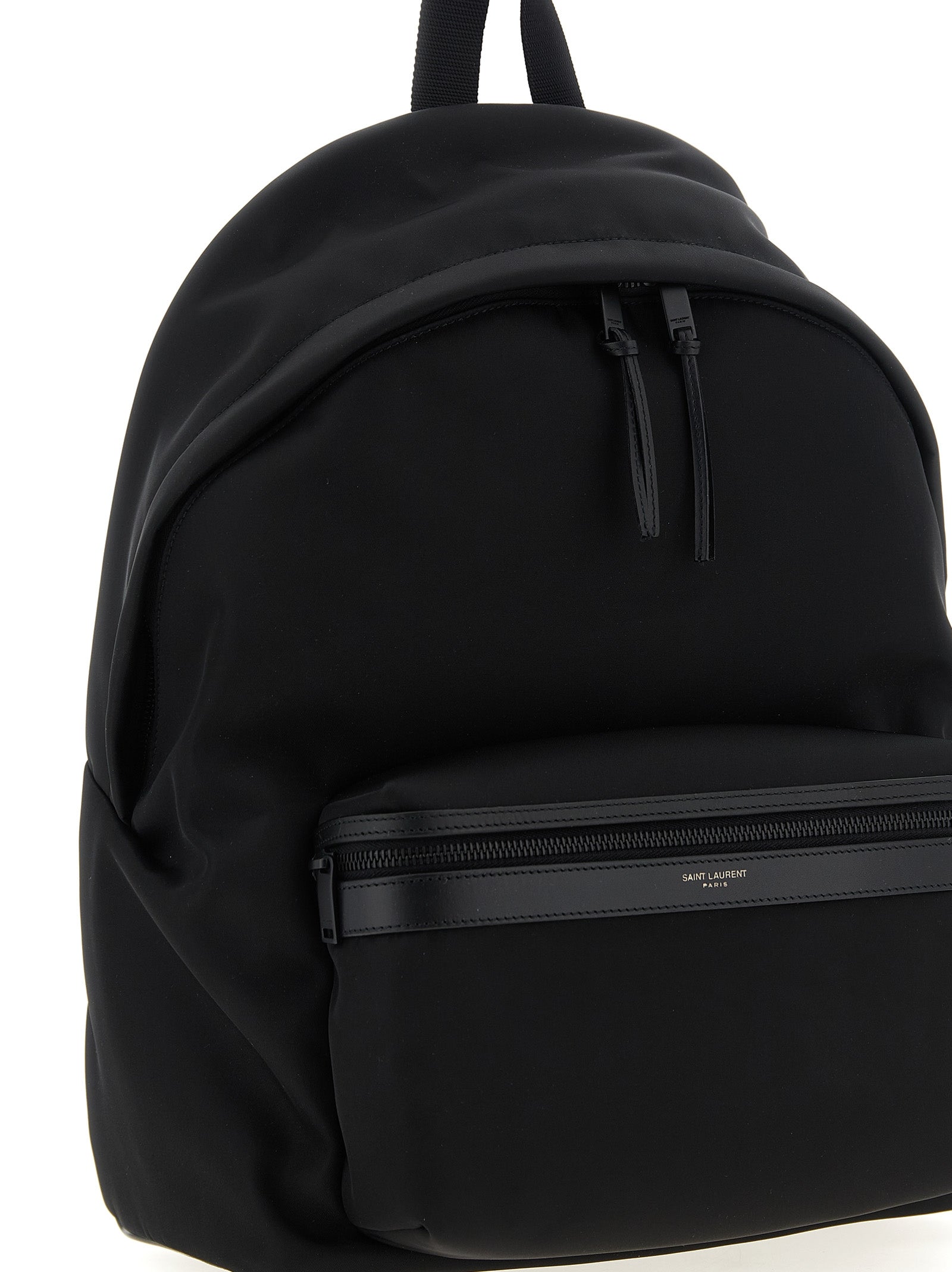 Saint Laurent Black City Nylon Backpack