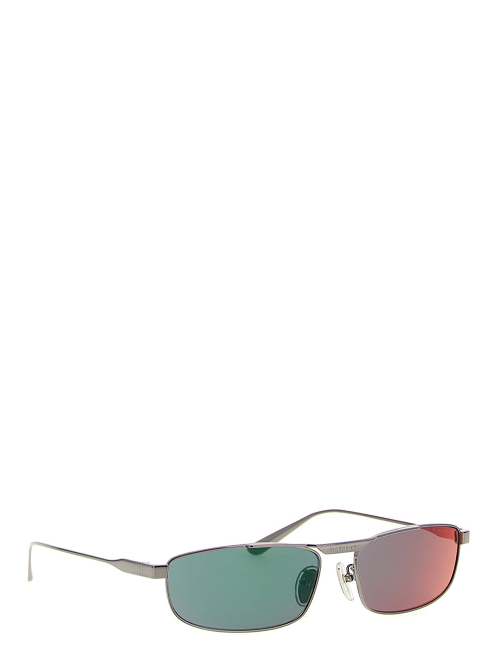 Balenciaga Mehrfarbige Sonnenbrille aus Edelstahl