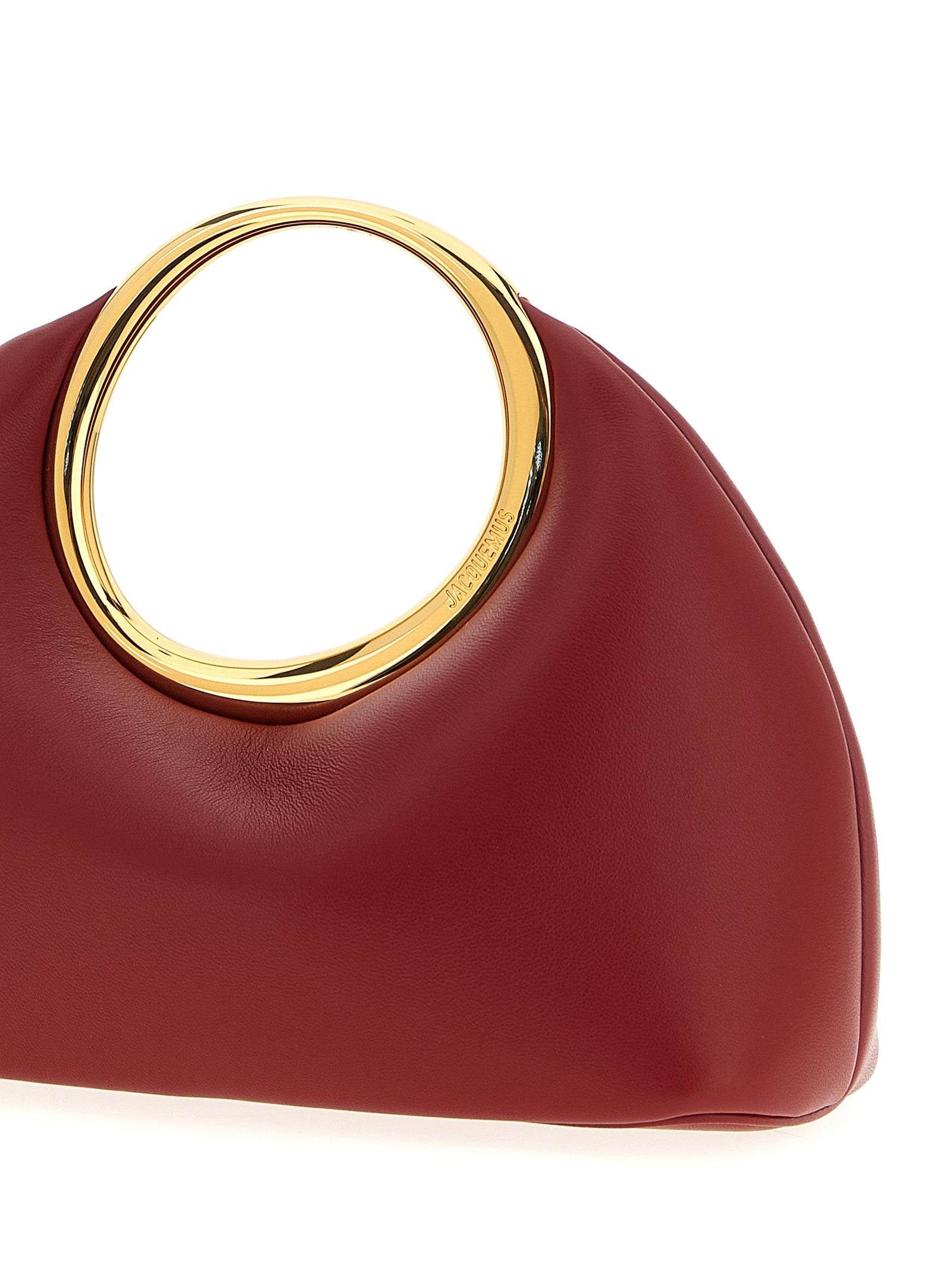 Jacquemus Red Le Petit Calino Lambskin Handbag