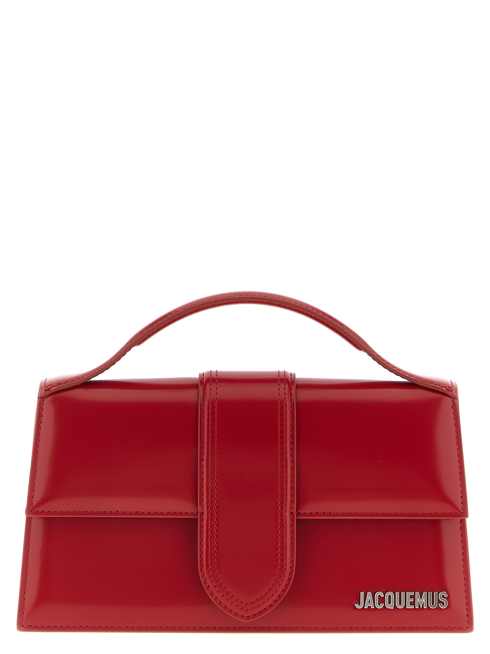 Jacquemus Red Le Grand Bambino Calf Leather Handbag