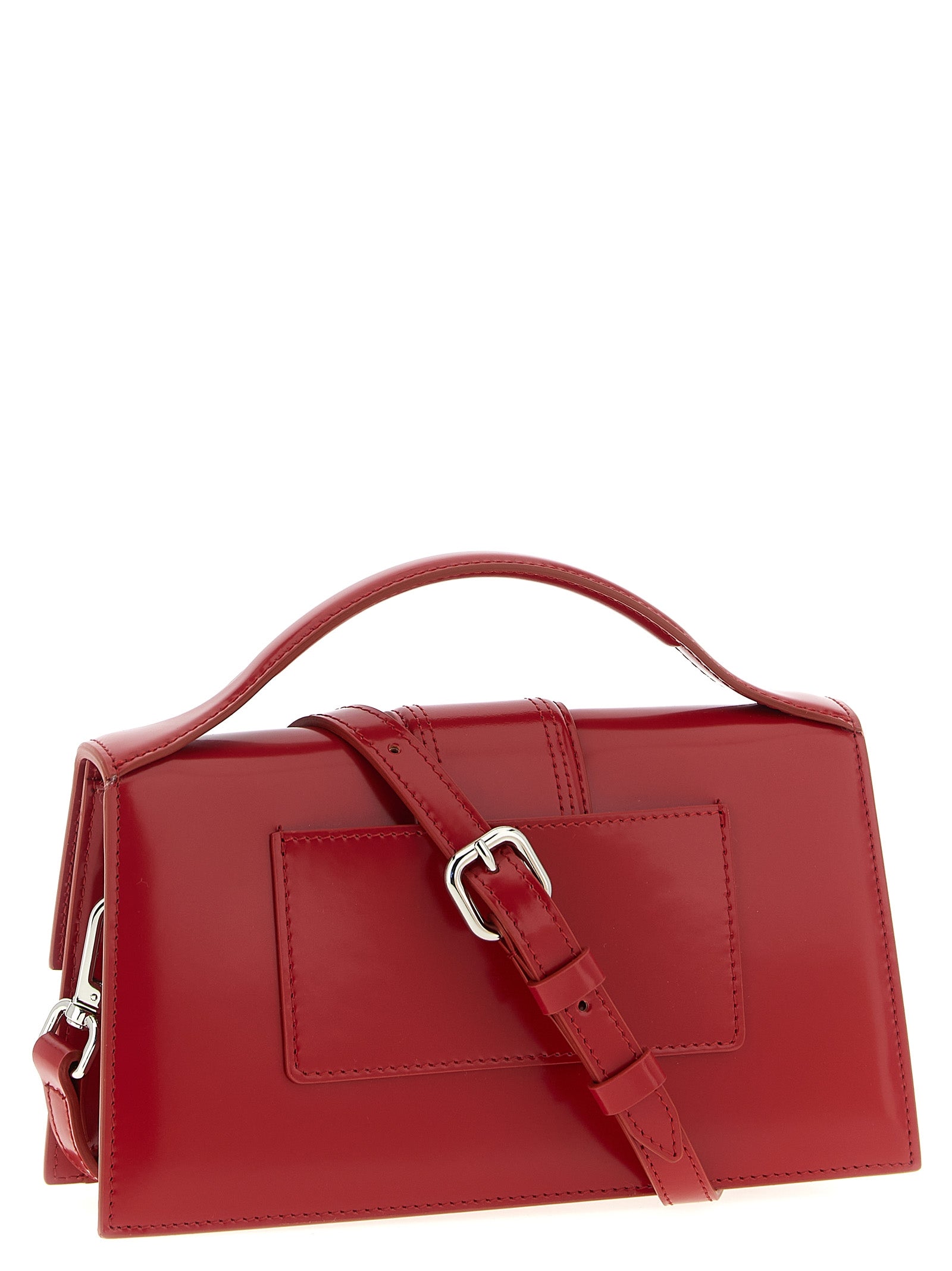 Jacquemus Red Le Grand Bambino Calf Leather Handbag