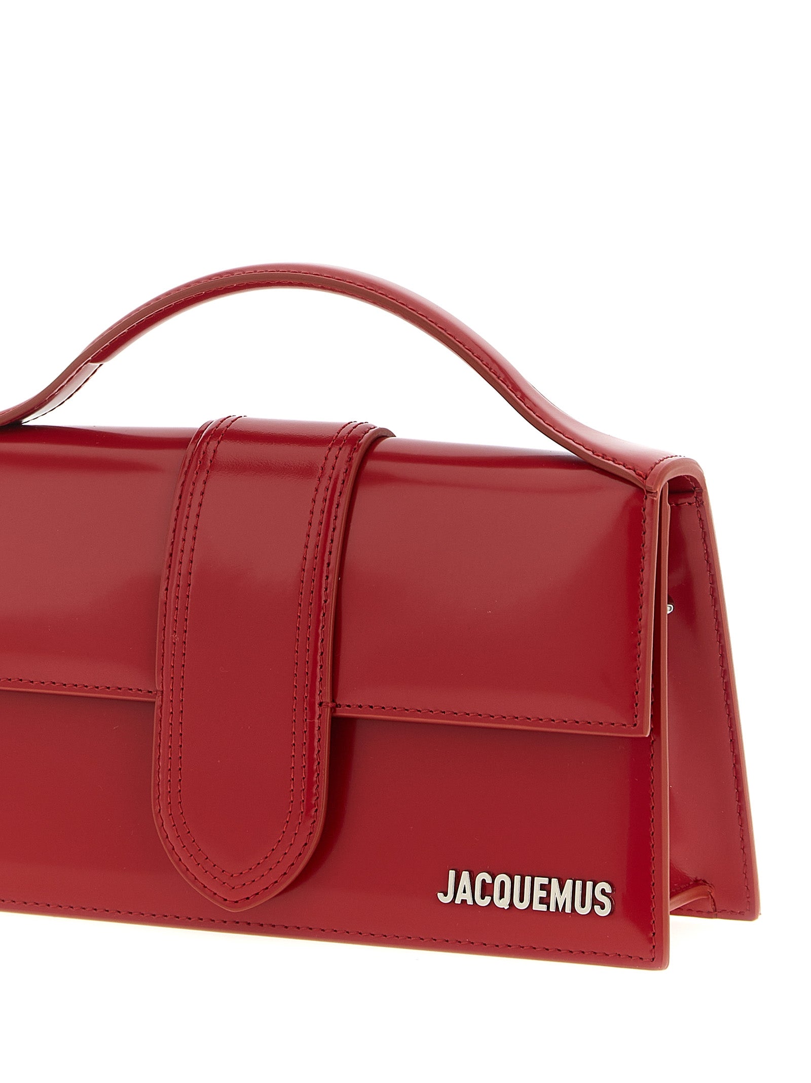 Jacquemus Red Le Grand Bambino Calf Leather Handbag